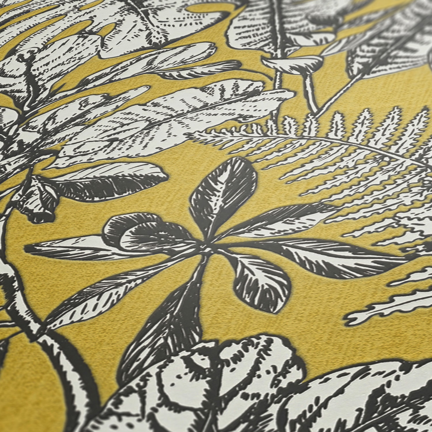 Daniel Hechter Vliestapete »Dschungel«, botanisch-tropisch-floral, Designertapete Tapete Dschungel Tapeten Wohnzimmer Schlafzimmer Küche