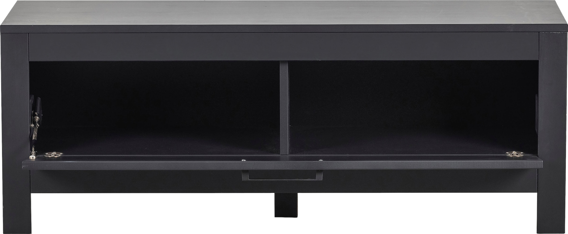 WOOOD Lowboard »Bonk TV-Kommode«, aus Kiefernholz, 1 Klappe, H 45 cm x B 120 cm