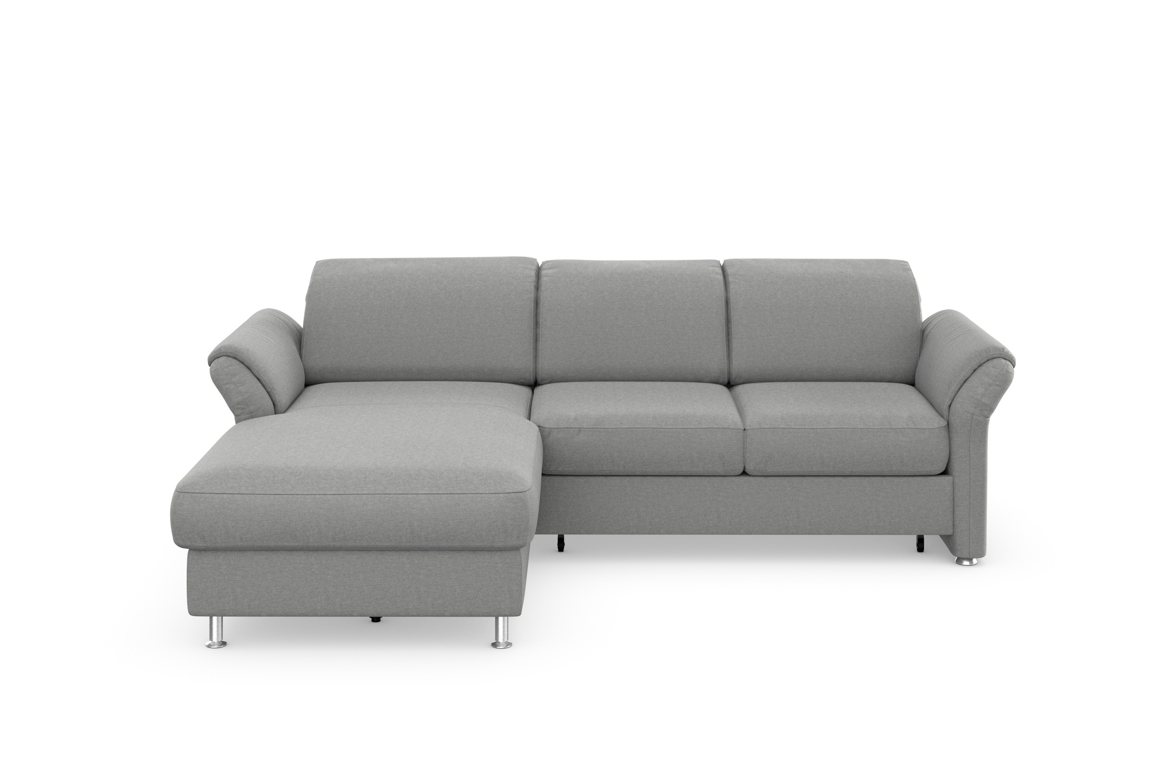 sit&more Ecksofa »Apulia L-Form«, wahlweise Bettfunktion, Bettkasten und Kopf- und Armteilverstellung