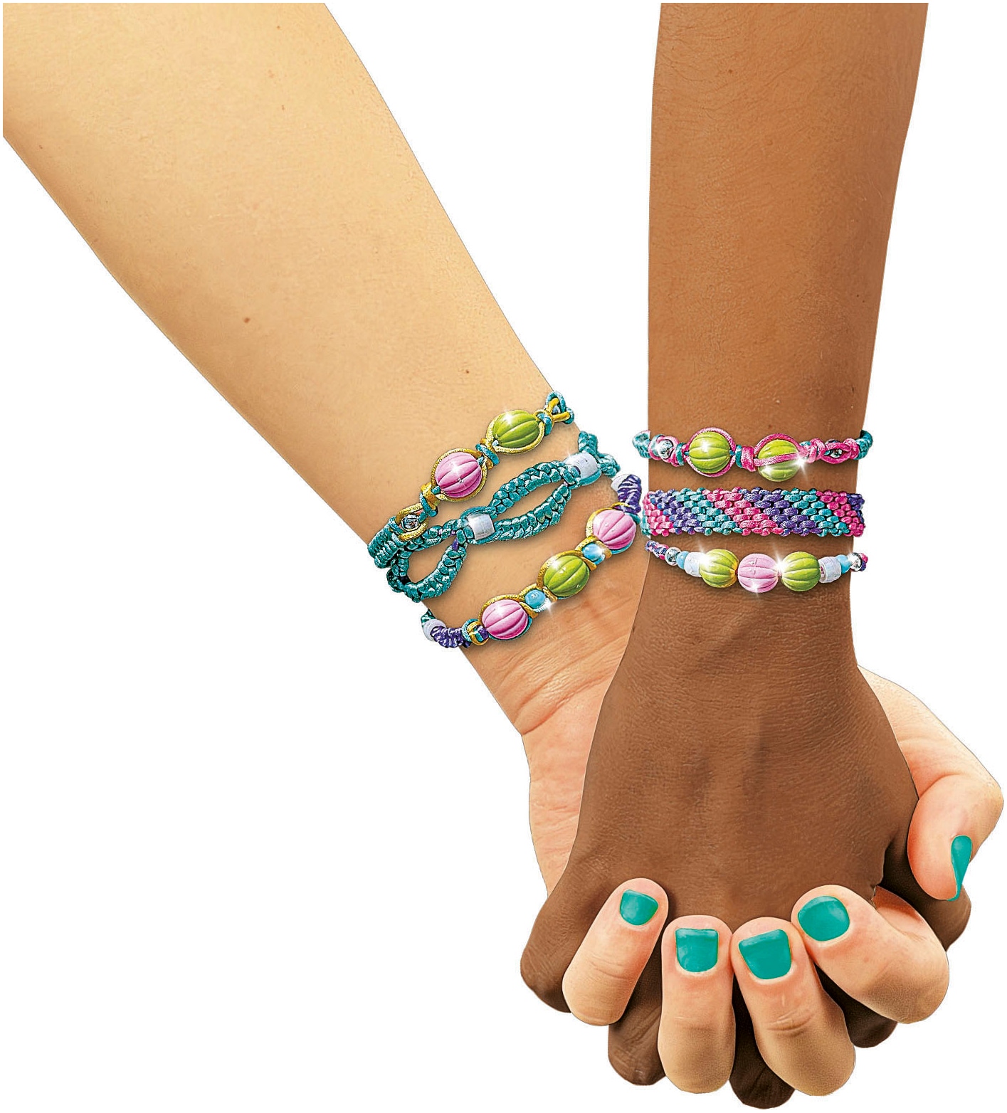Clementoni® Kreativset »Crazy Chic, Freundschafts-Armbänder« Made in Europe