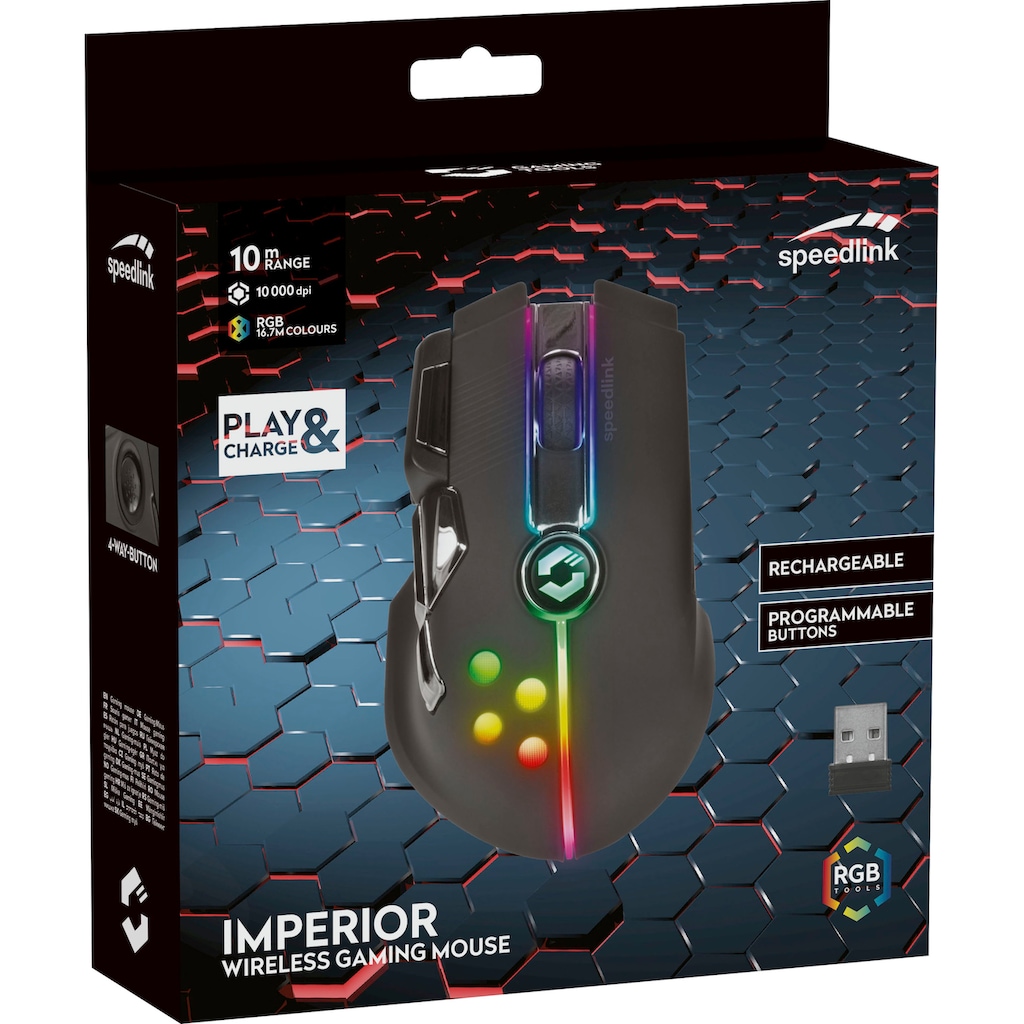 Speedlink Gaming-Maus »IMPERIOR wireless«