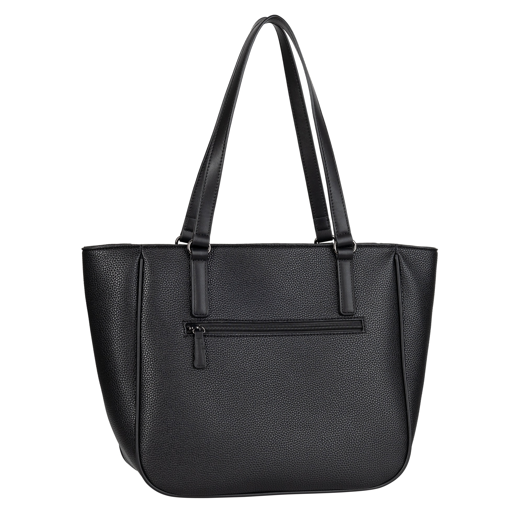 Gabor Shopper »Galinna«, weiches Lederimitat mit Metalldetails und Kontrastnähten