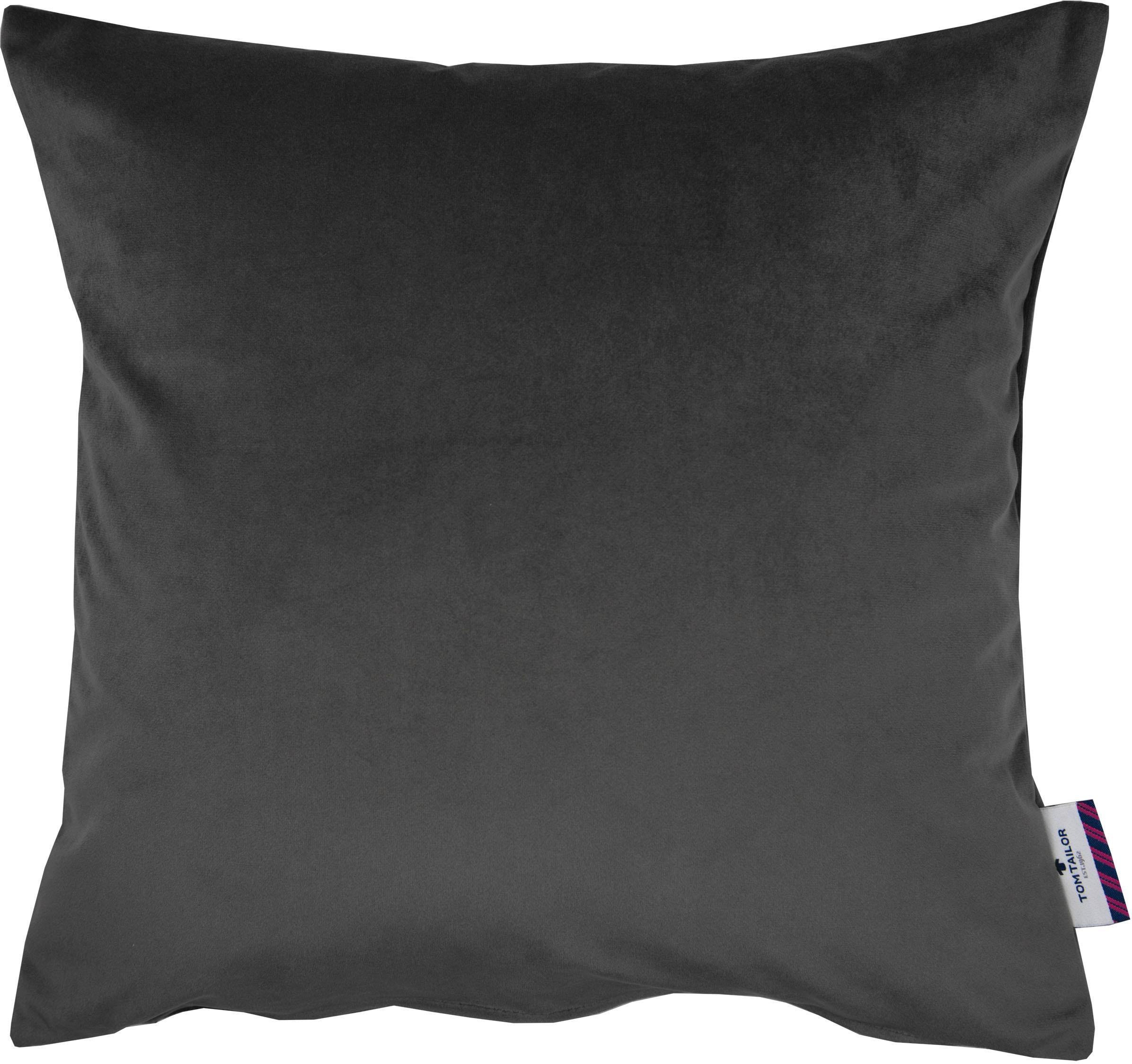 TOM TAILOR HOME Dekokissen »FRENCH VELVET«, Kissenhülle ohne Füllung, 1 Stü günstig online kaufen