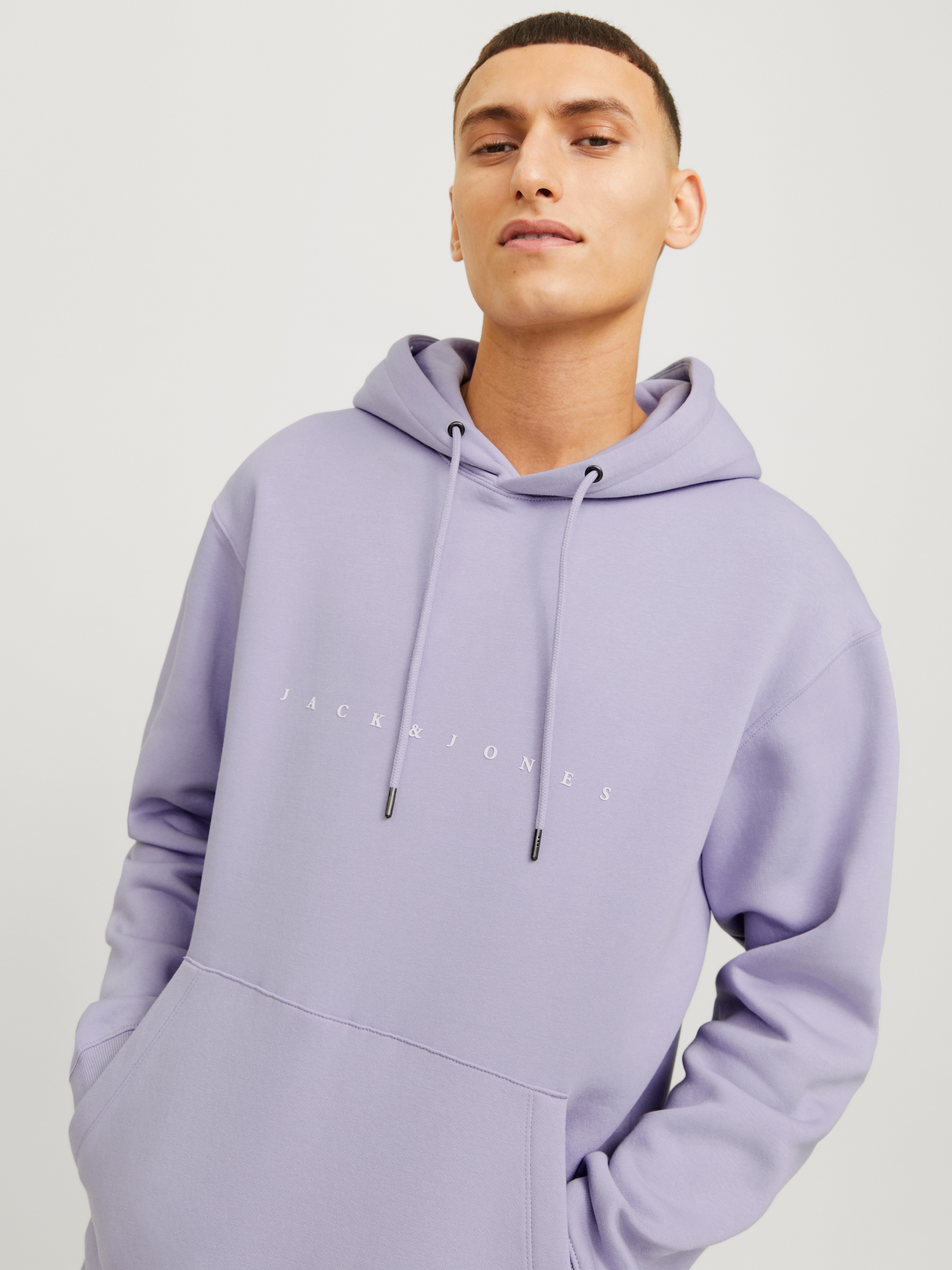 Jack & Jones Kapuzensweatshirt »JJESTAR JJ SWEAT HOOD NOOS«, mit Logo Print im 3D Look