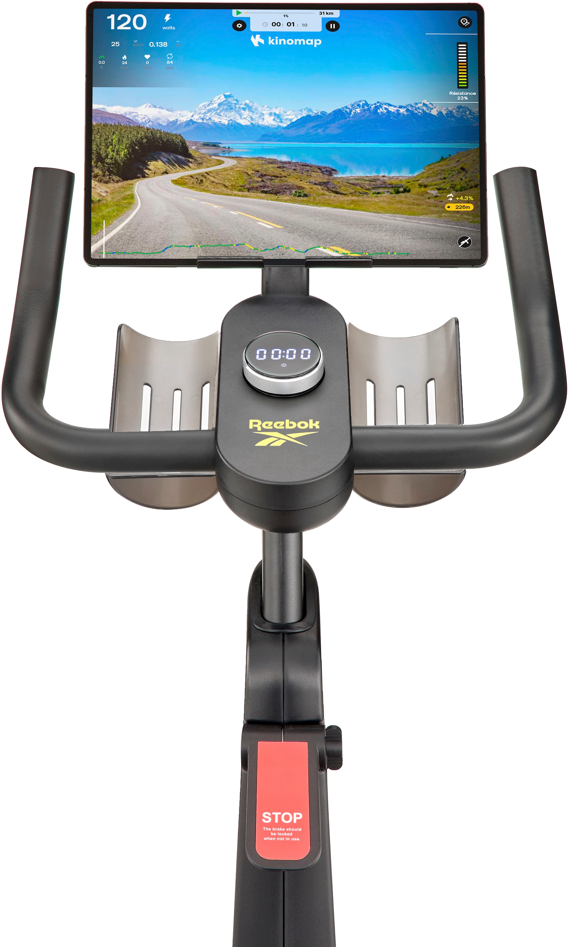 Reebok Heimtrainer »Reebok i-Bike« 110 kg max. Benutzergewicht, Fahrrad, 32 Widerstandsstufen