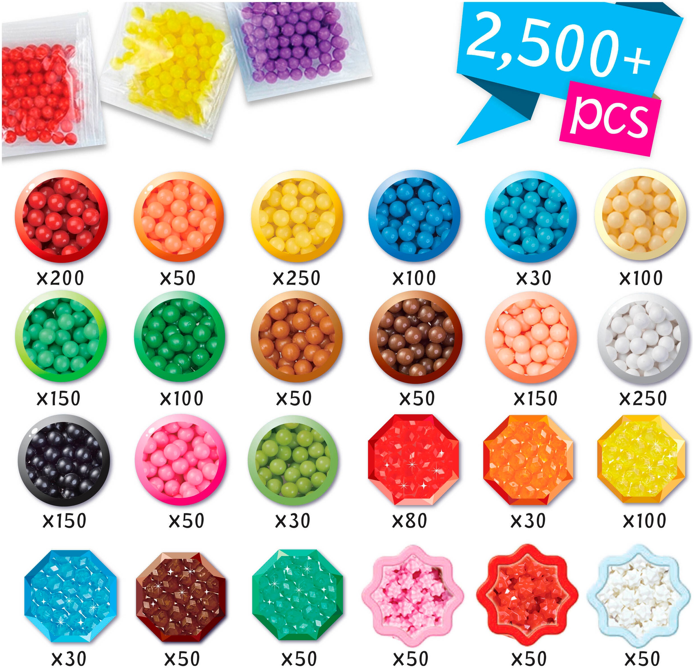 Aquabeads Kreativset »Kreativwürfel - Super Mario«