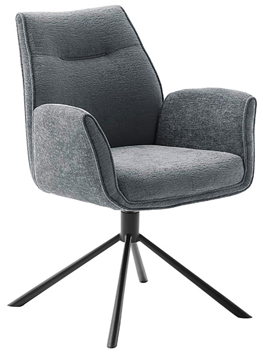 MCA furniture Esszimmerstuhl, Chenilleoptik, (2er-Set), drehbar 360°, Belas günstig online kaufen