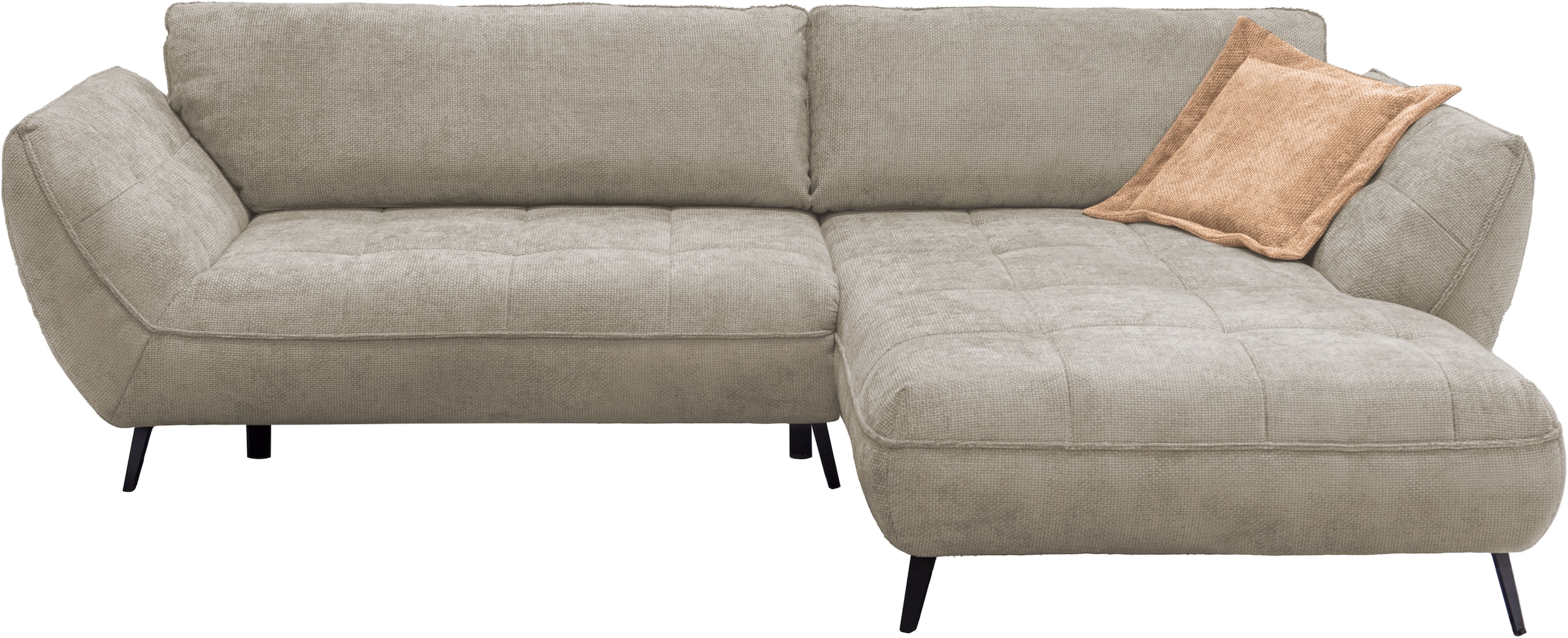 exxpo - sofa fashion Ecksofa »Samoa, bequem&modern, mit Easy-Lift-Bettfunkt günstig online kaufen