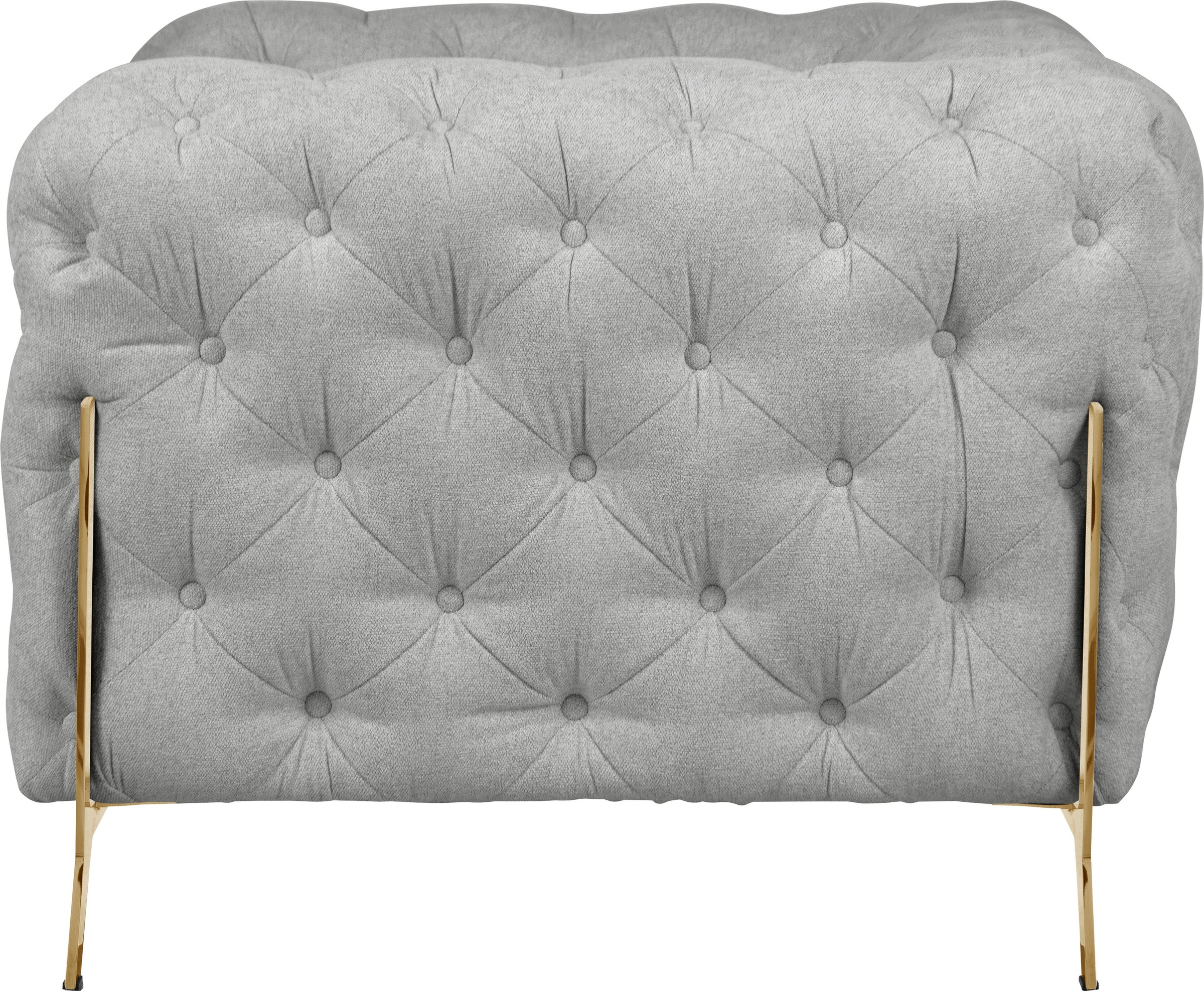Leonique Chesterfield-Sessel »Amaury Sessel«, aufwändige Knopfheftung, moderne Chesterfield Optik, Fußfarbe wählbar