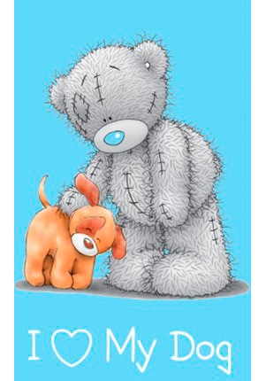 4. Bild von HEIM Napf-Set »Me to You Dog 2«, 2 x 400 ml, Ø 18 cm, mit Unterlage