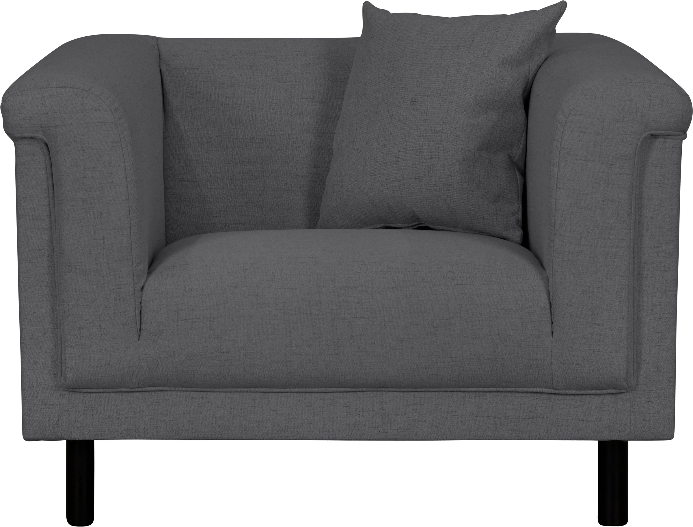 INOSIGN Sessel »AGNIA  B/T/H: 100/85/71 cm«, incl. Zierkissen, auch in Cord und Bouclé