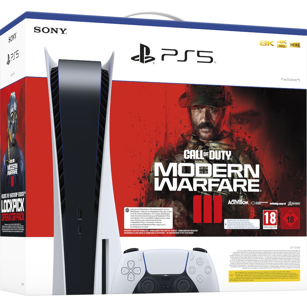 PlayStation 5 Konsolen-Set »Call of Duty Modern Warfare III Bundle«