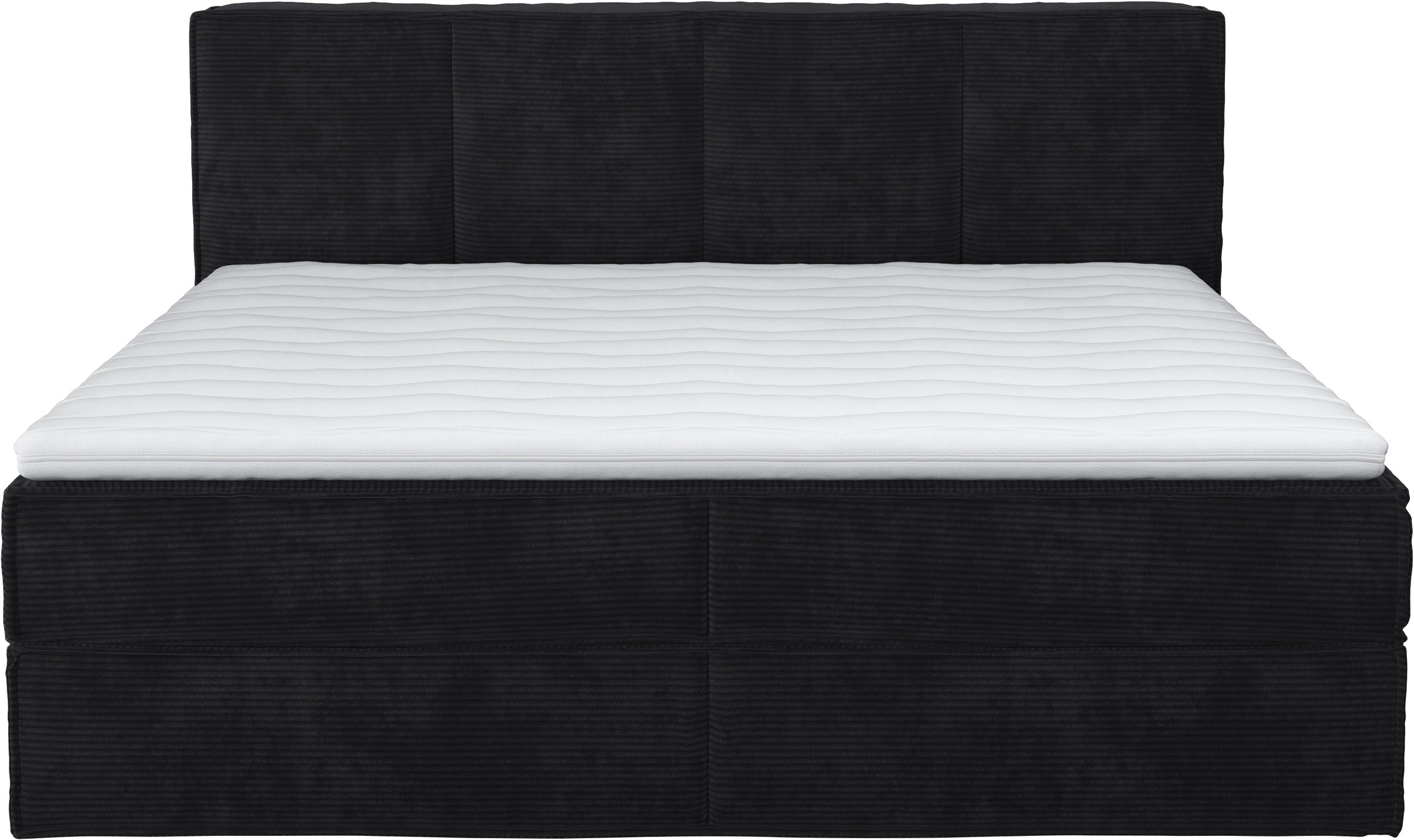 LeGer Home by Lena Gercke Boxspringbett »Addyson«, (Härtegrade H2, H3 und H4 wählbar), Boxspringbett inkl. Topper, 2 Matratzen