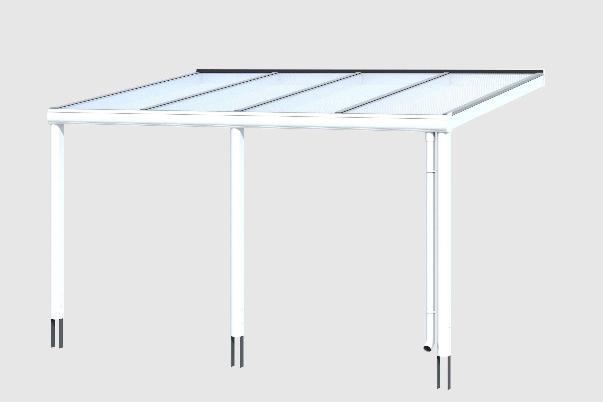 Skanholz Terrassendach »Garda« Aluminium