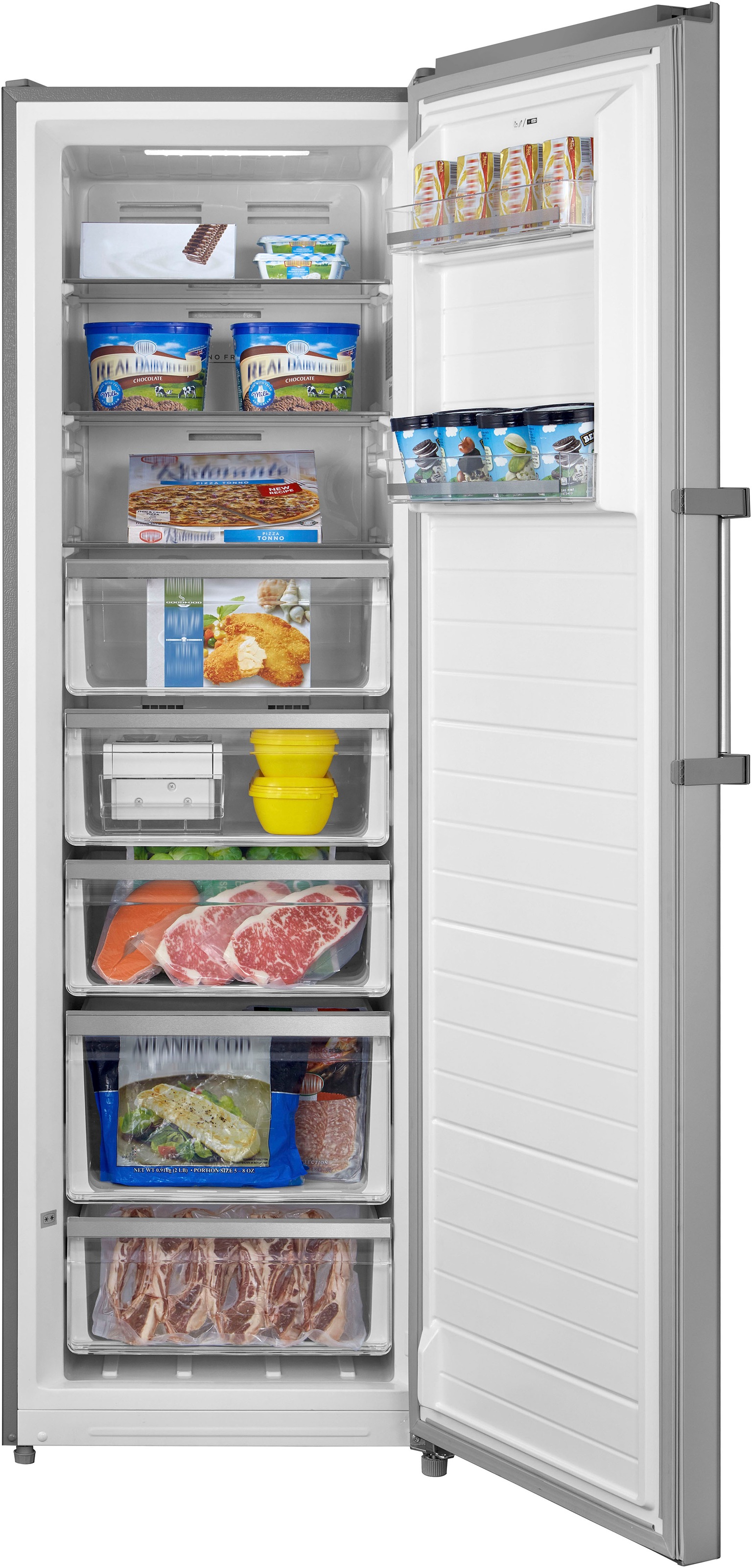 Hanseatic Gefrierschrank »HGS18560CNFCI«, 185 cm hoch, 59,5 cm breit, NoFro günstig online kaufen