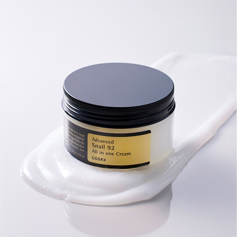 Cosrx Feuchtigkeitscreme »Advanced Snail 92 All In One Cream 100g« Nährende Feuchtigkeitspflege mit 92% Schneckensekretfiltrat