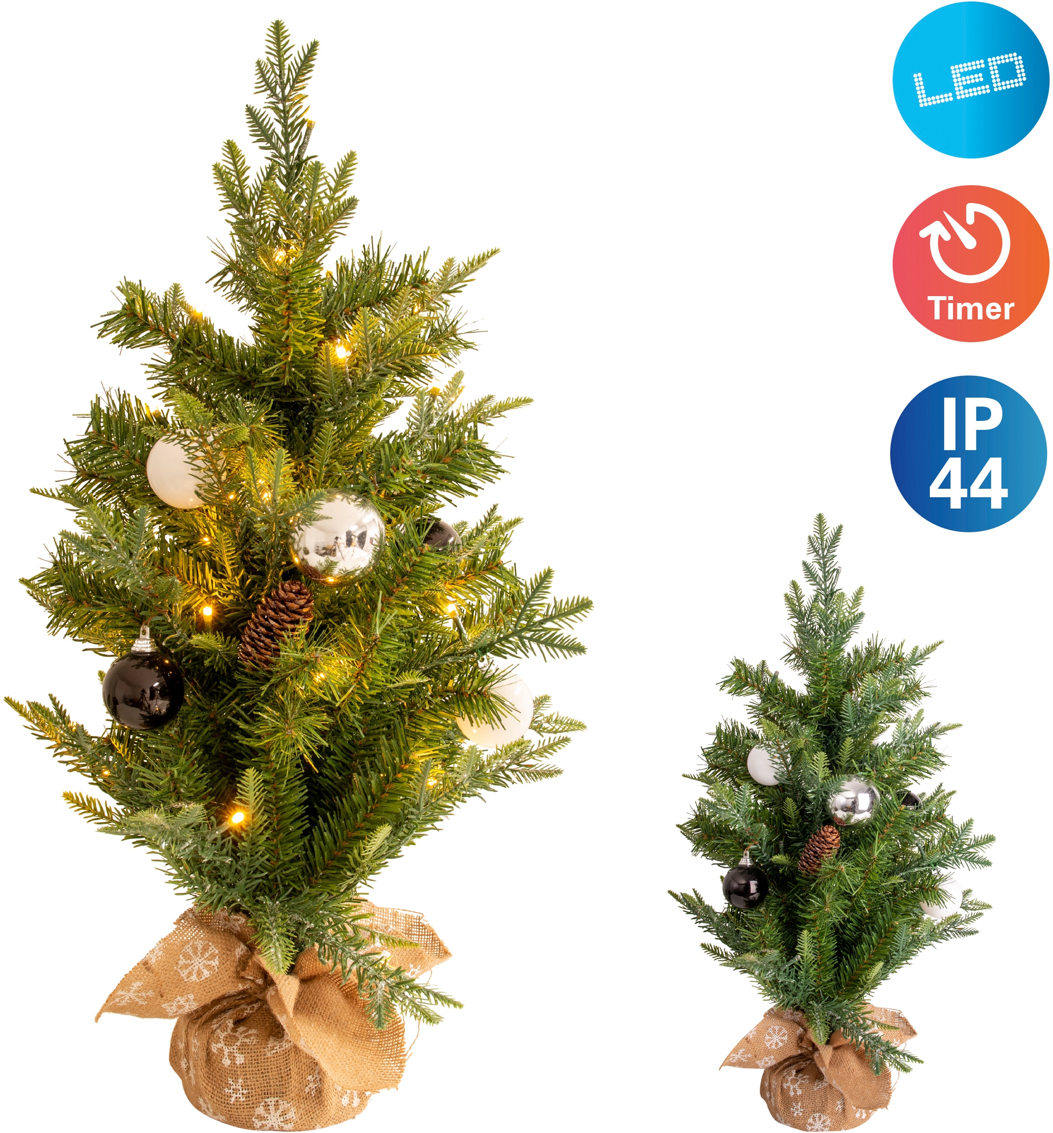 näve LED Dekoobjekt »Weihnachtsbaum«, 1 flammig, Für Aussen geeignet (vor H günstig online kaufen