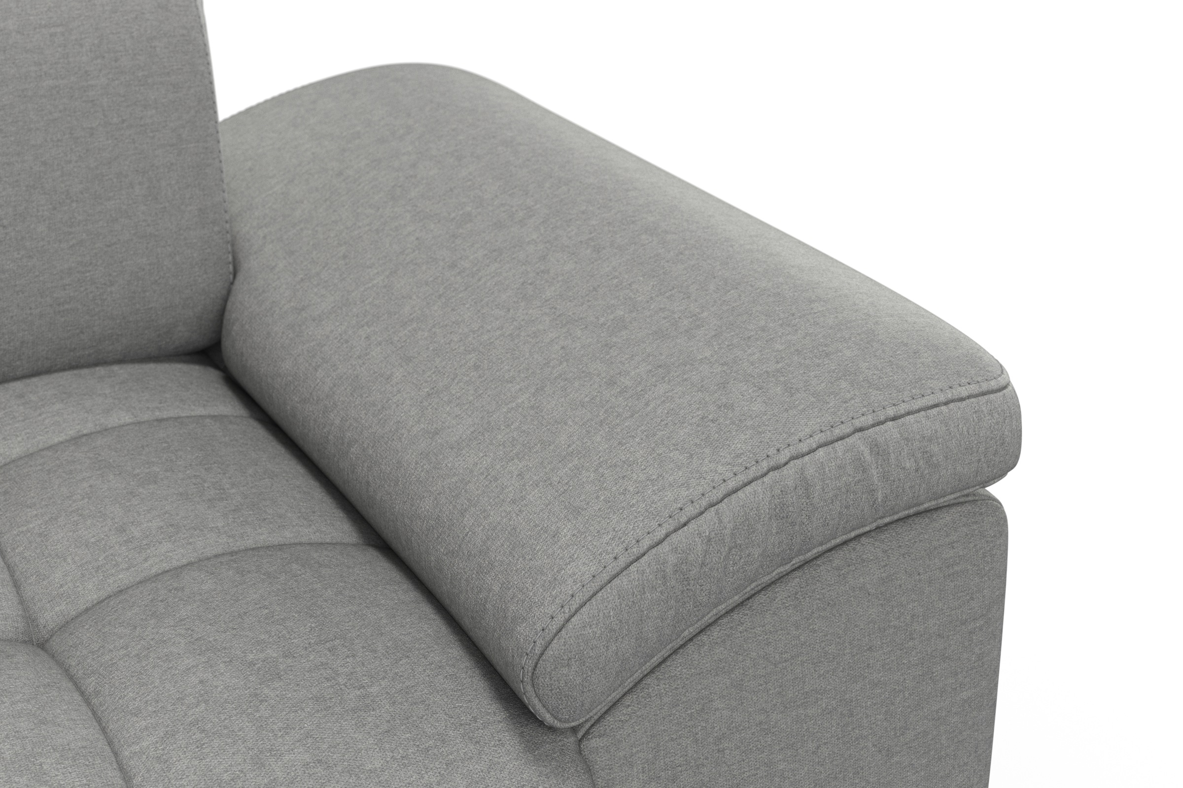 sit&more Ecksofa »Cool L-Form«, wahlweise mit Kopfteilverstellung und Vorziehsitz, motorisch