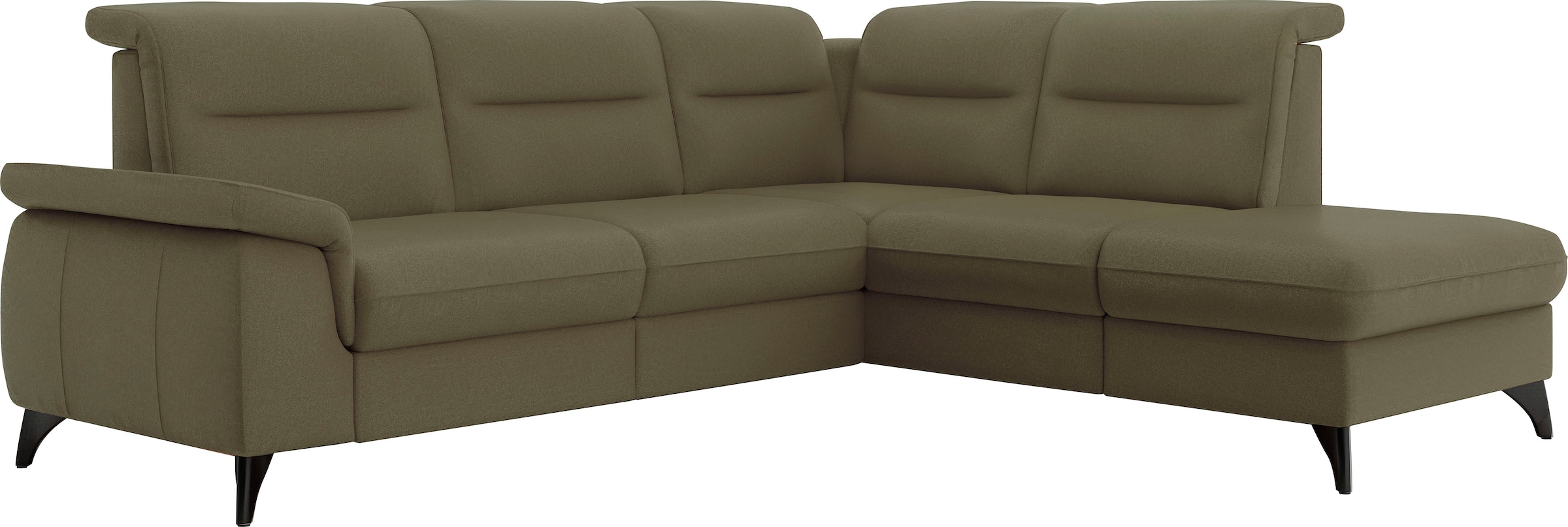 sit&more Ecksofa »Astoria L-Form«, wahlweise mit motorischer Relaxfunktion