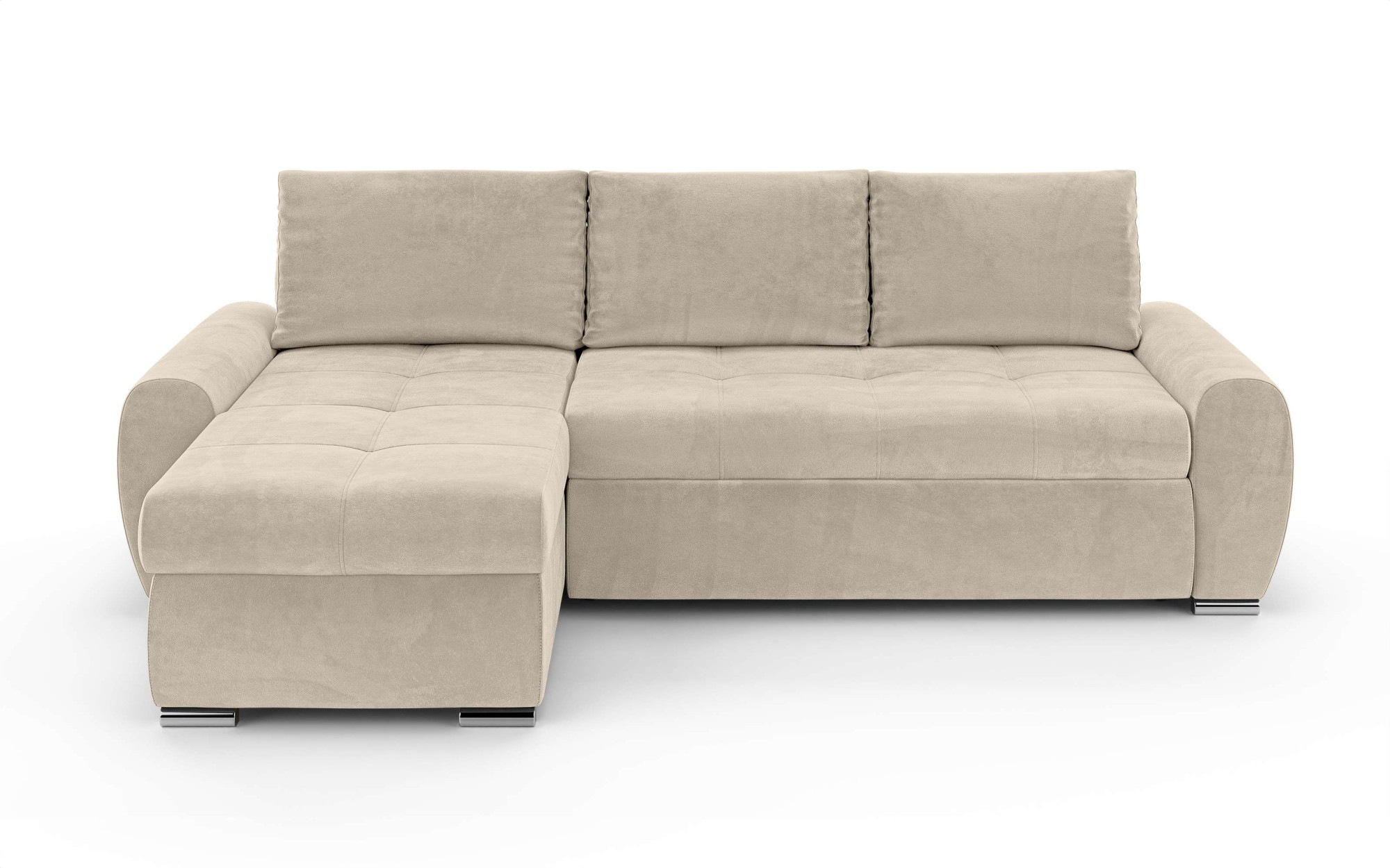 Home affaire Ecksofa »HAVERHILL Schlafsofa mit Bettkasten, Maße B/H/T: 237/ günstig online kaufen