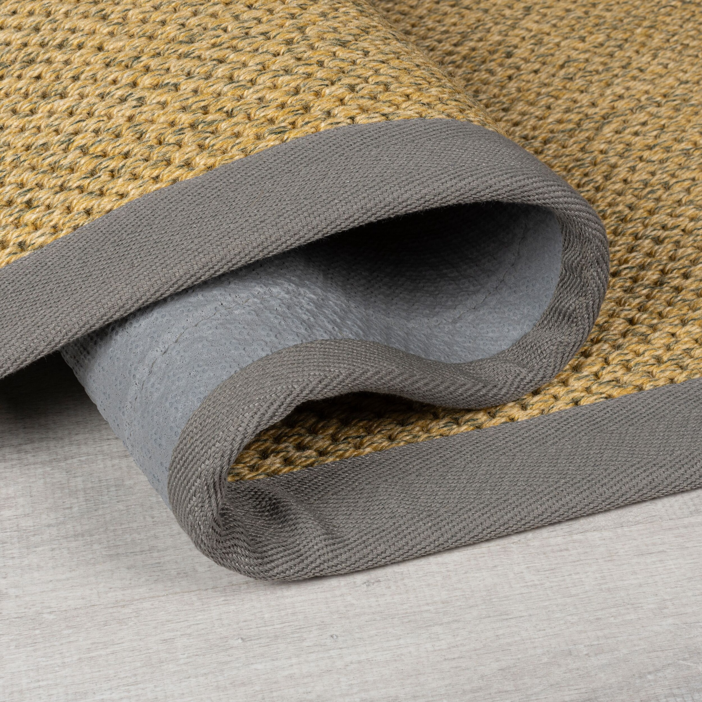 FLAIR RUGS Teppich »Sisal Look«, rechteckig, 6 mm Höhe, Sisal Look Border Indoor Outdoor Bodenläufer Teppich