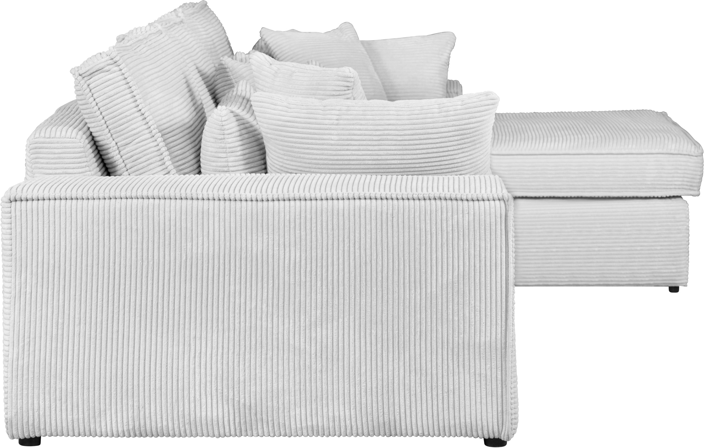 RAUM.ID Ecksofa »Florid L-Form«, 3 Teile, bestehend aus Modulen, viele Bezugsqualitäten, auch in Cord