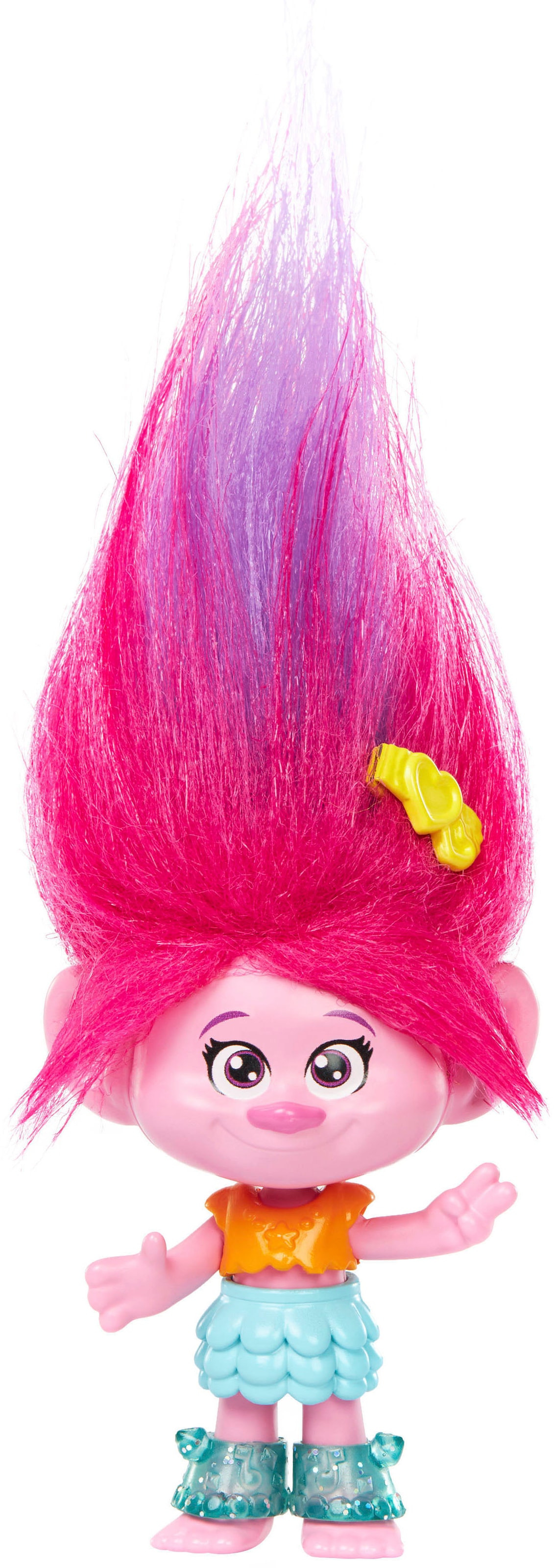 Mattel® Minipuppe »Trolls, Hair Pops Königin Poppy«