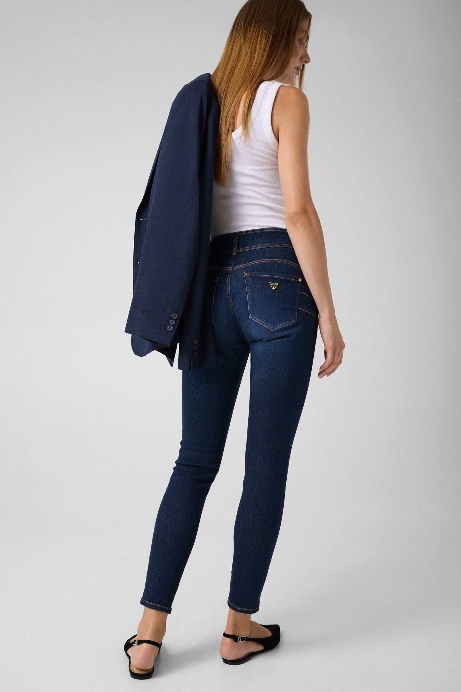 Guess Skinny-fit-Jeans »SHAPE UP« mit Abnähern, Baumwollmix