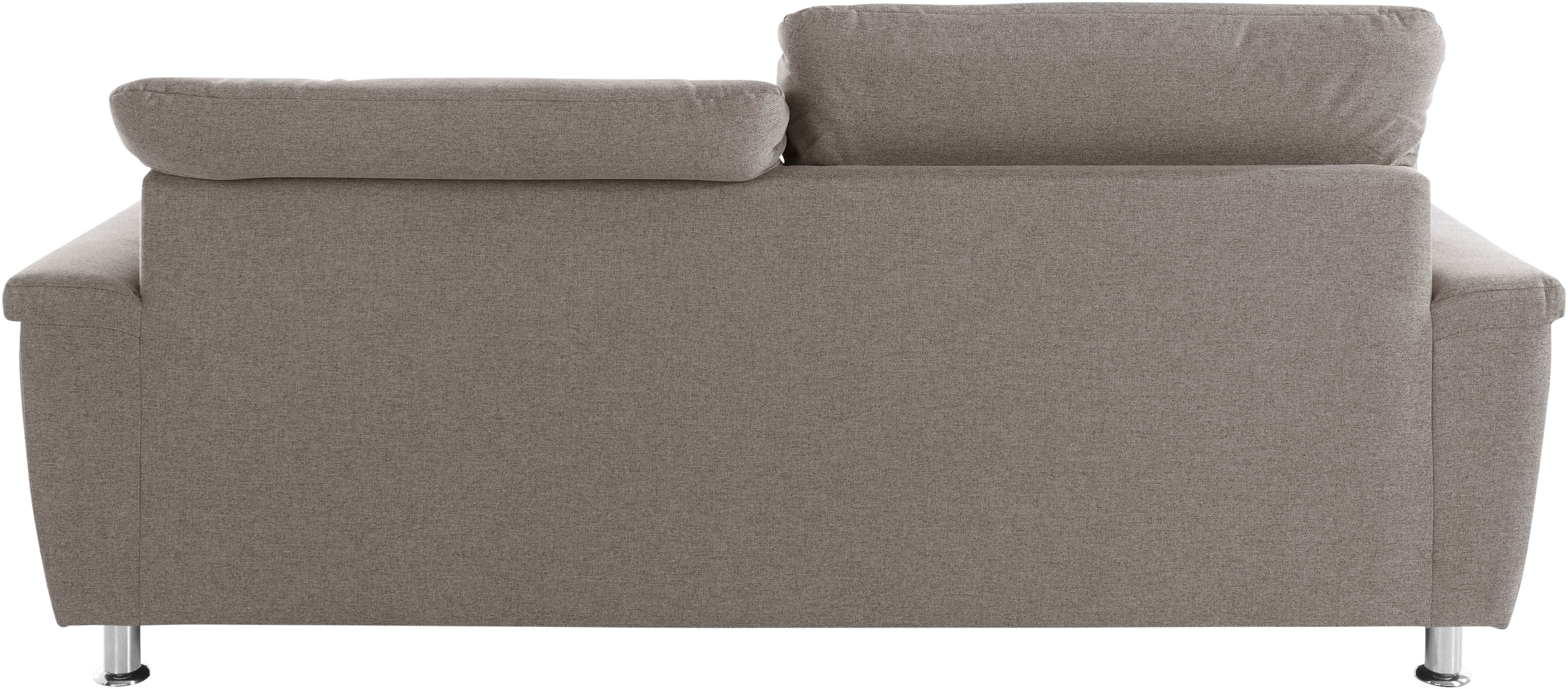 DOMO collection 2,5-Sitzer »Franzi«, wahlweise mit Kopfteilverstellung, inklusive Zierkissen