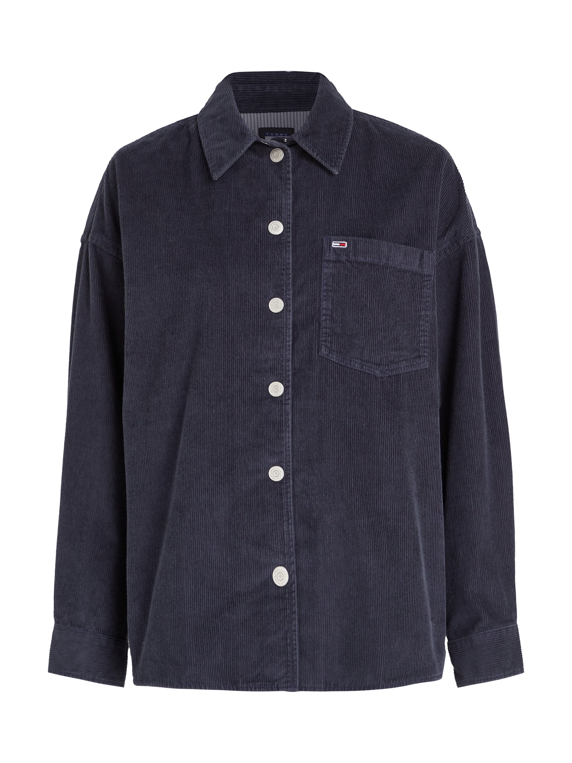 Tommy Jeans Hemdbluse »TJW WASHED CORD OVERSHIRT EXT«, aus Cord, modisches Overshirt