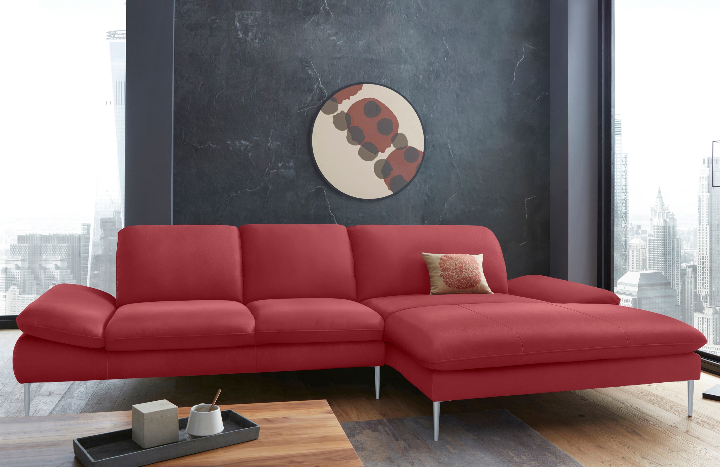 W.SCHILLIG Ecksofa »enjoy&MORE«, mit Sitztiefenverstellung, Füße silber matt, Breite... kaufen