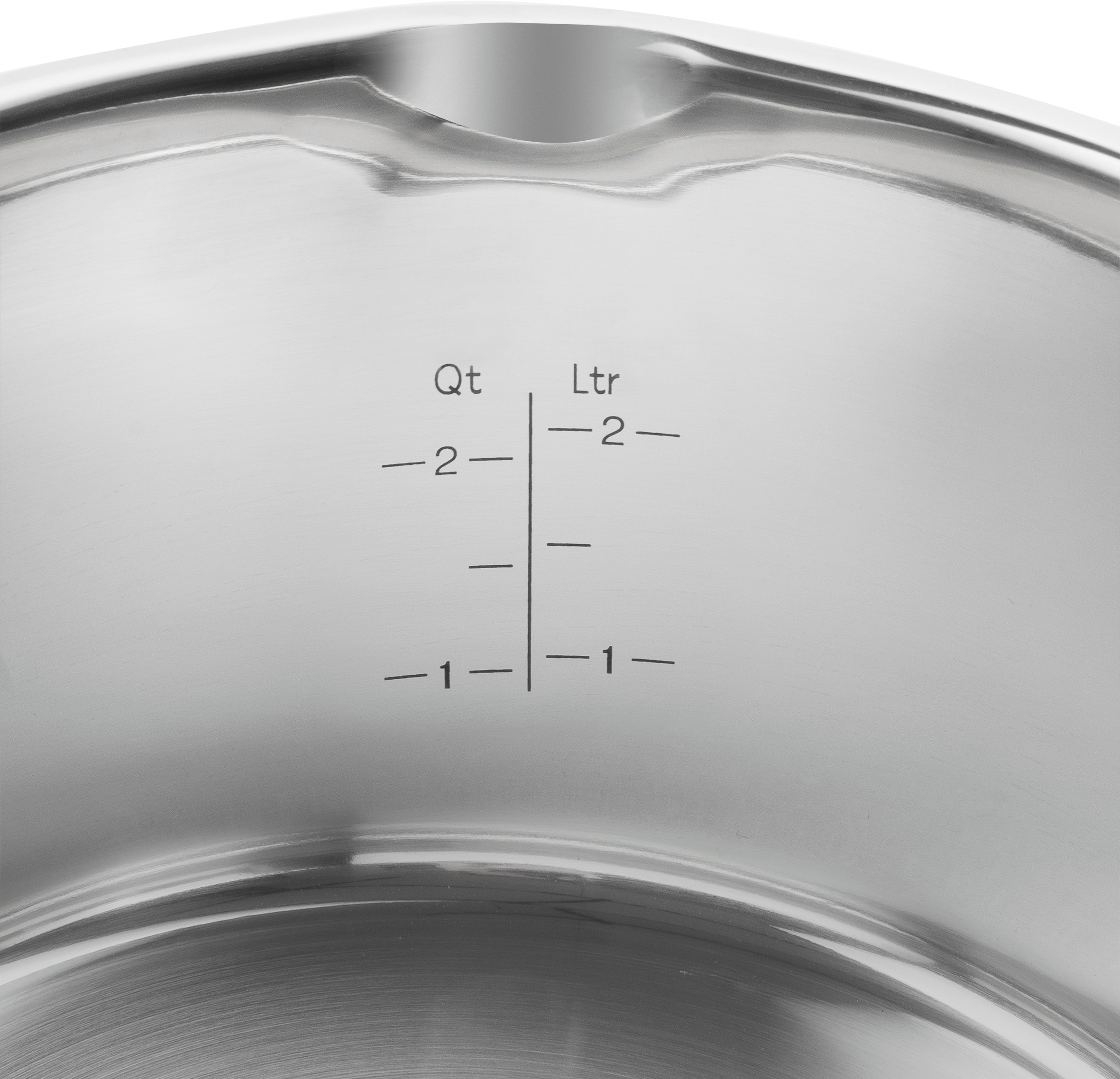Zwilling Topf-Set »TrueFlow«, Edelstahl, (Set, 4 tlg.), 18/10 Edelstahl, integrierte Siebfunktion, Induktion, 4-tlg.