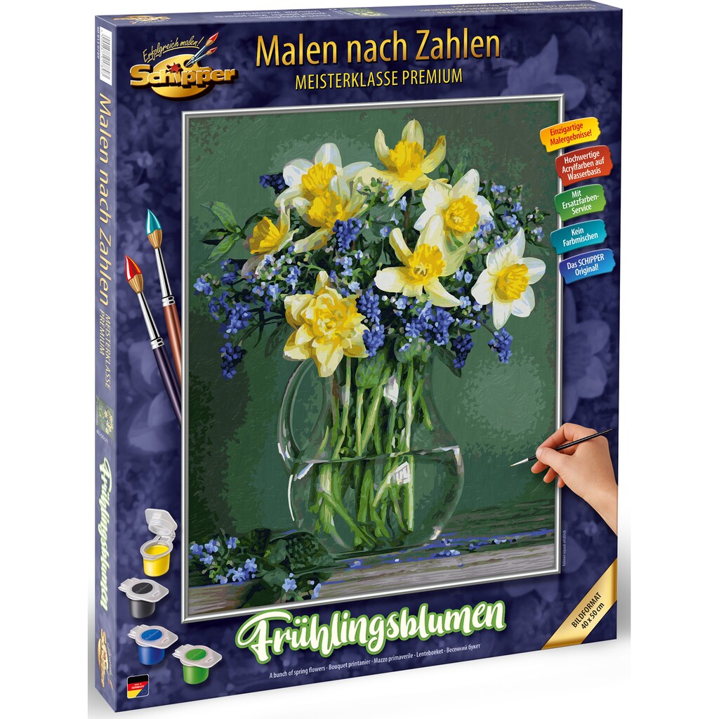 Schipper Malen nach Zahlen »Meisterklasse Premium - Frühlingsblumen«