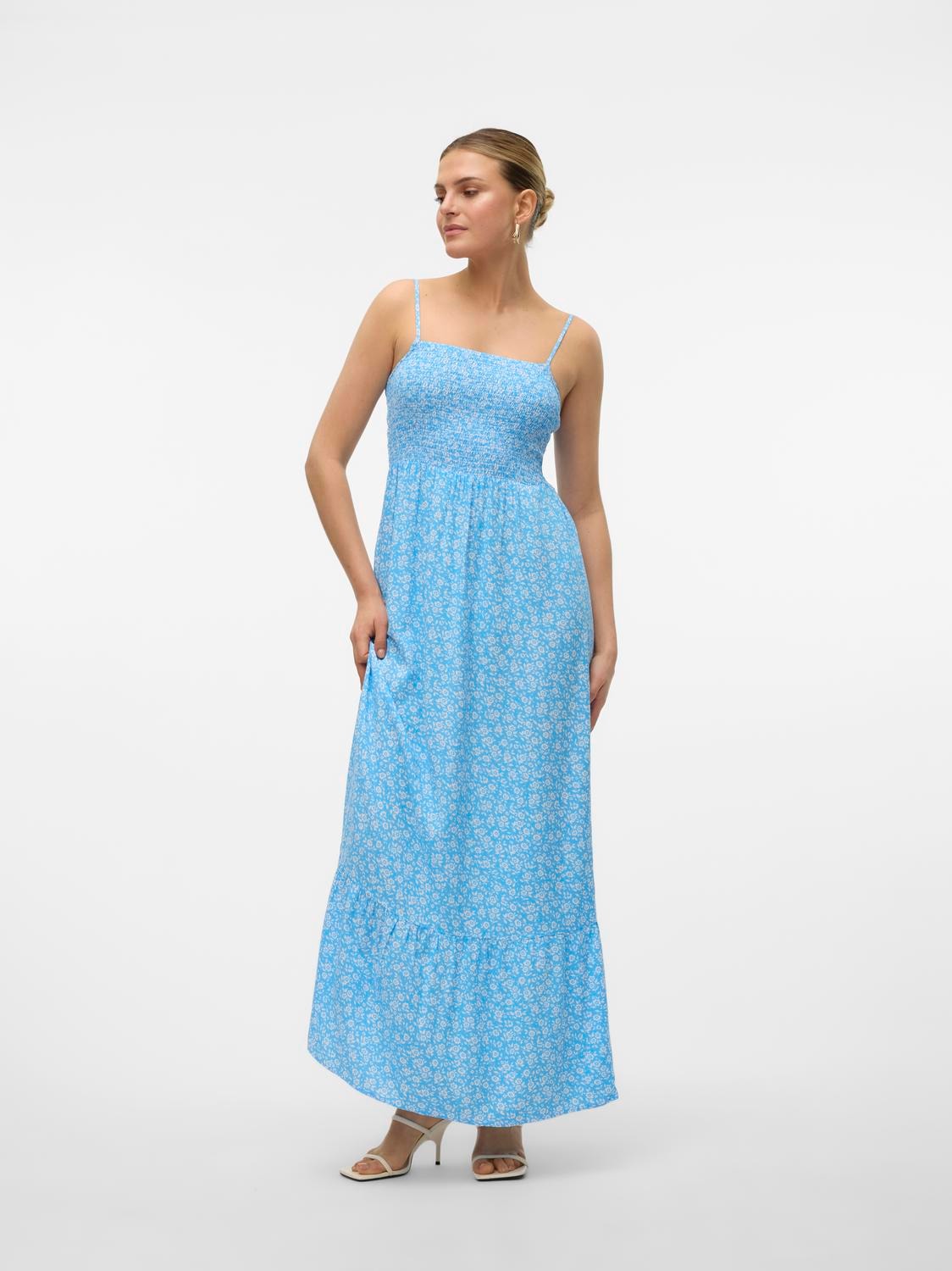 Vero Moda Maxikleid »VMEASY JOY SINGLET SMOCK DRESS WVN GA«