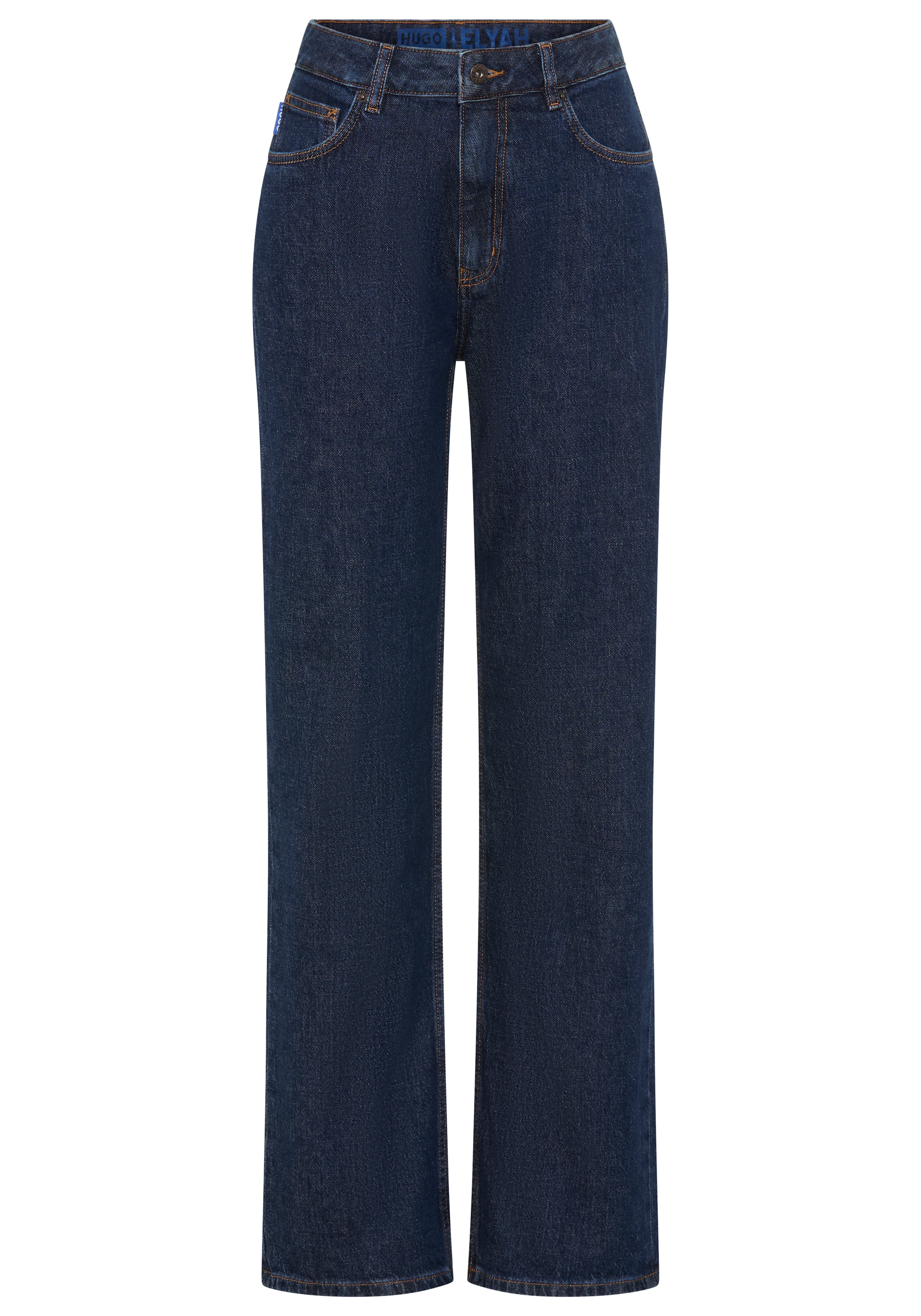 HUGO Straight-Jeans »Elyah« mit extra Länge, Mid Rise
