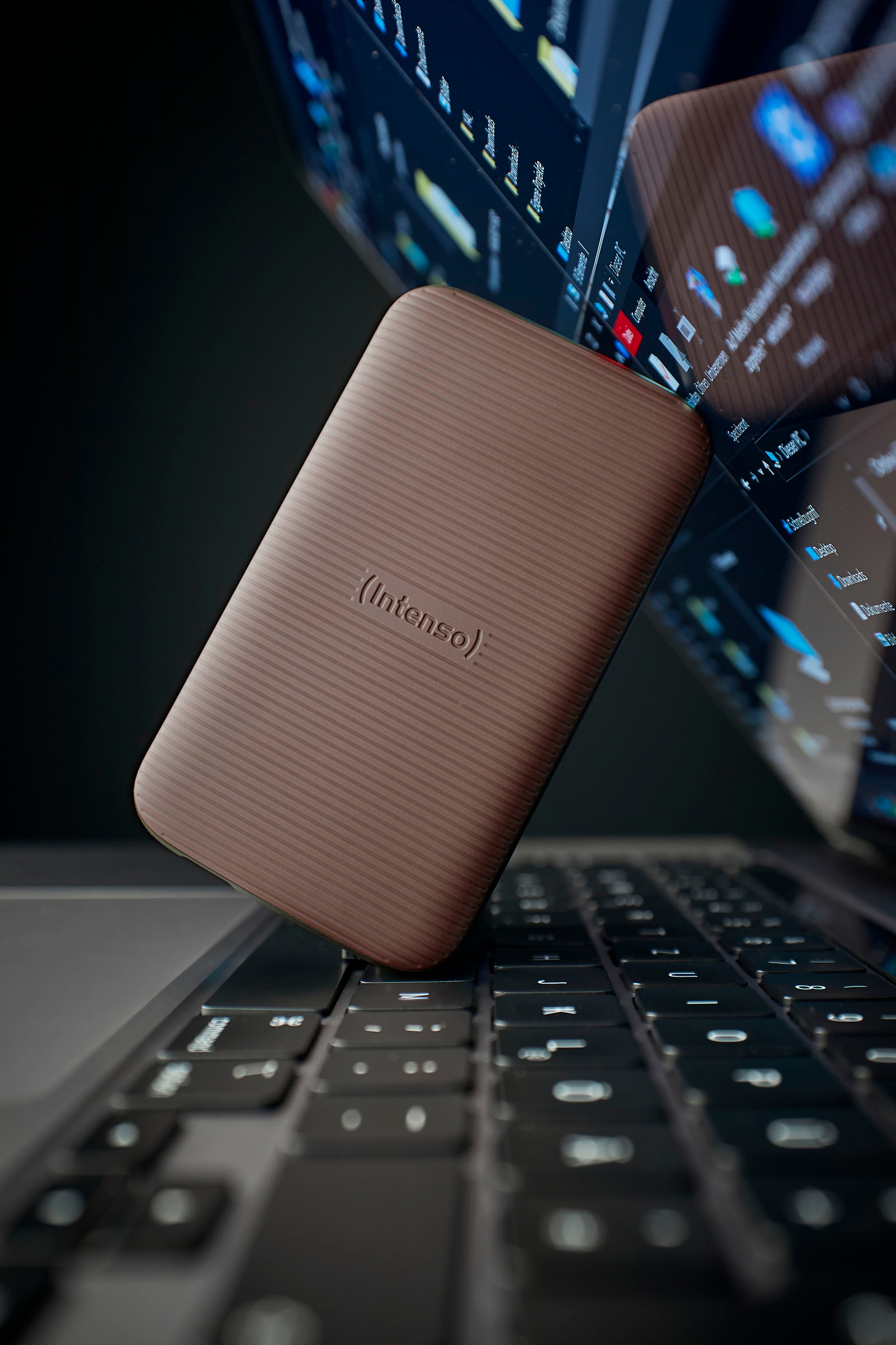 Intenso externe SSD »TX500 1TB Lesen/Schreiben bis zu 1000 MB/s«, Anschluss USB 3.2 Gen-2