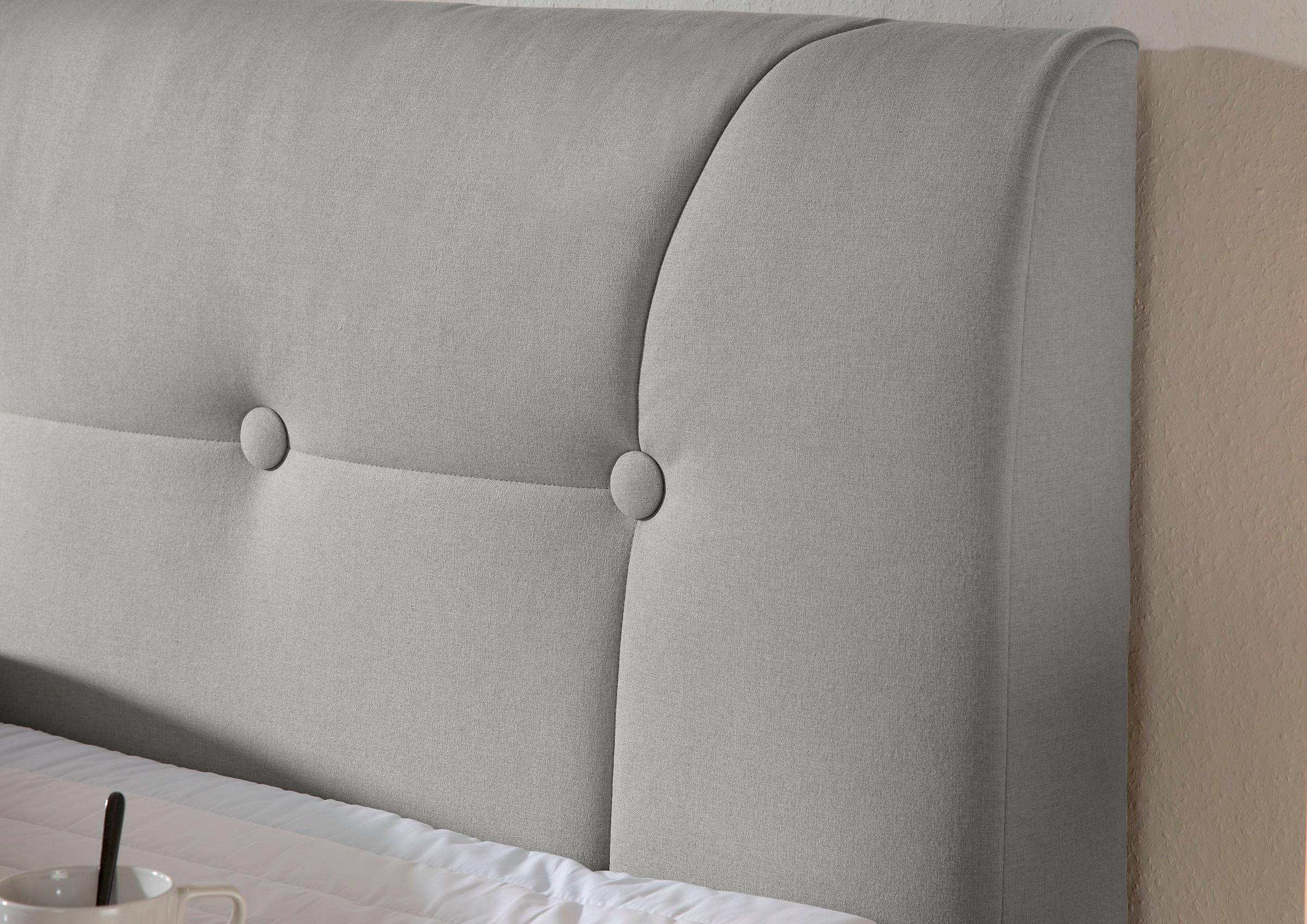 Home affaire Boxspringbett "Calloway" inkl. Topper, XXL-Ausführung, in 4 Fa günstig online kaufen