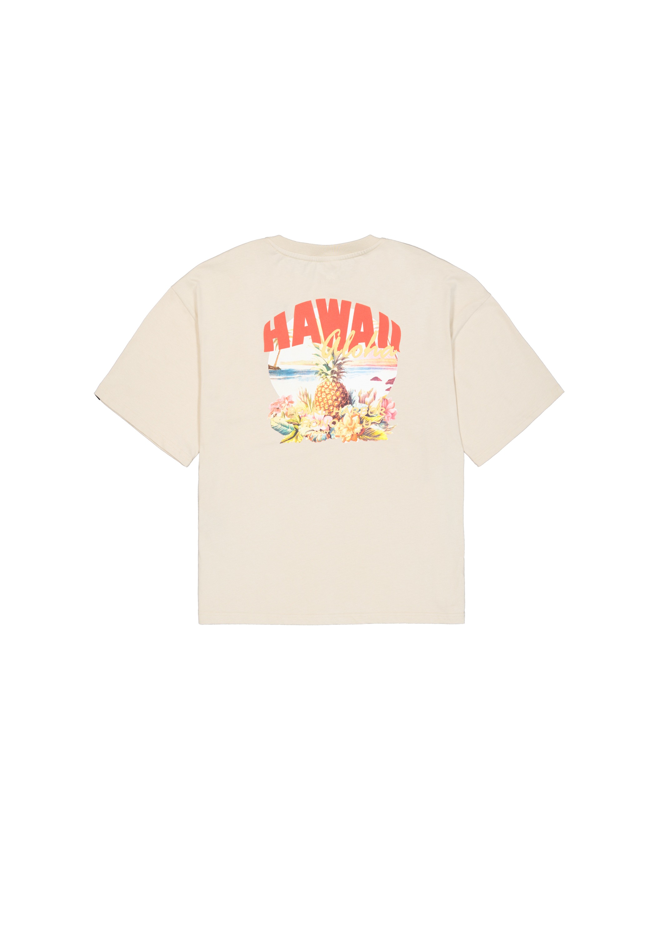 Alpha Industries T-Shirt »Alpha Industries Men - T-Shirts Hawaii Aloha Backprint T-Shirt«