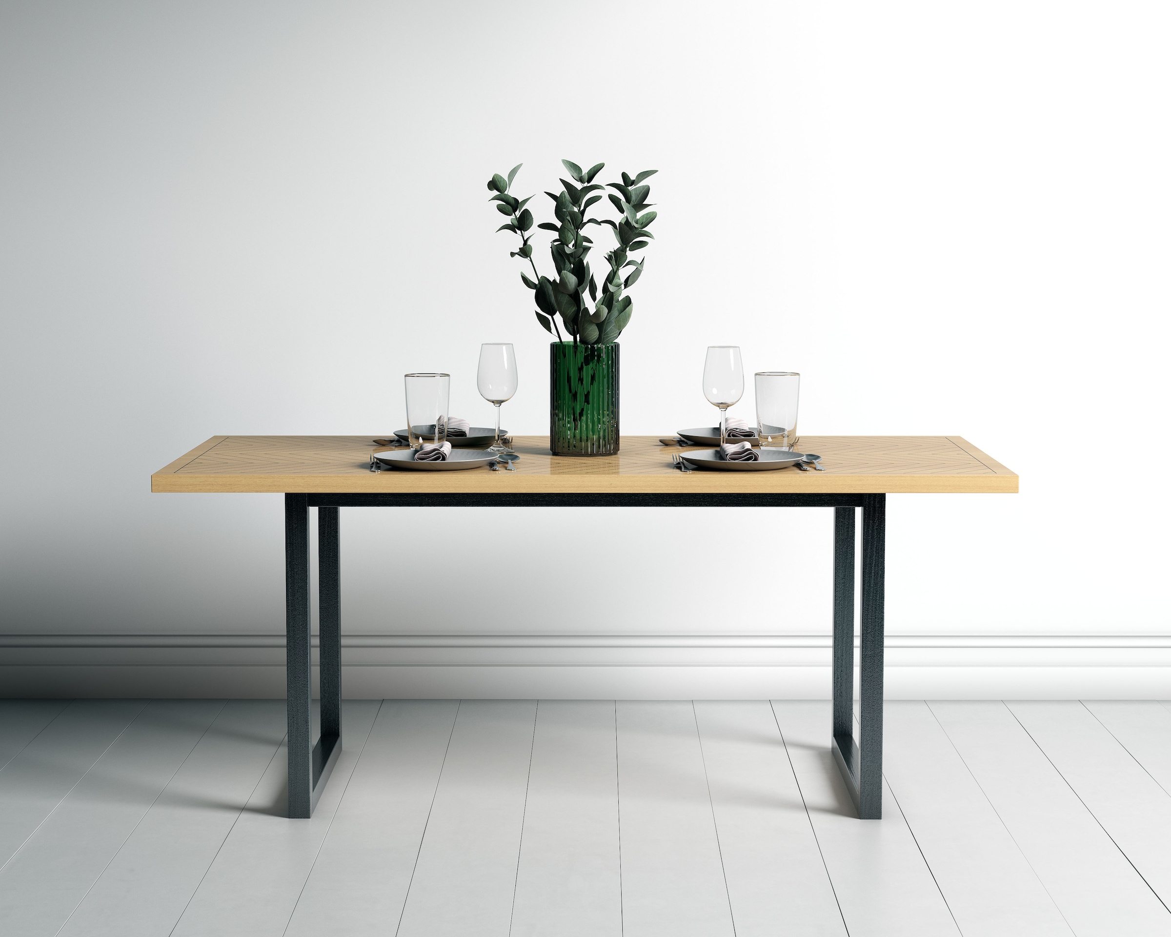 Woodman Esstisch »Camden«, aus massiver Birke, Breite 180 cm günstig online kaufen