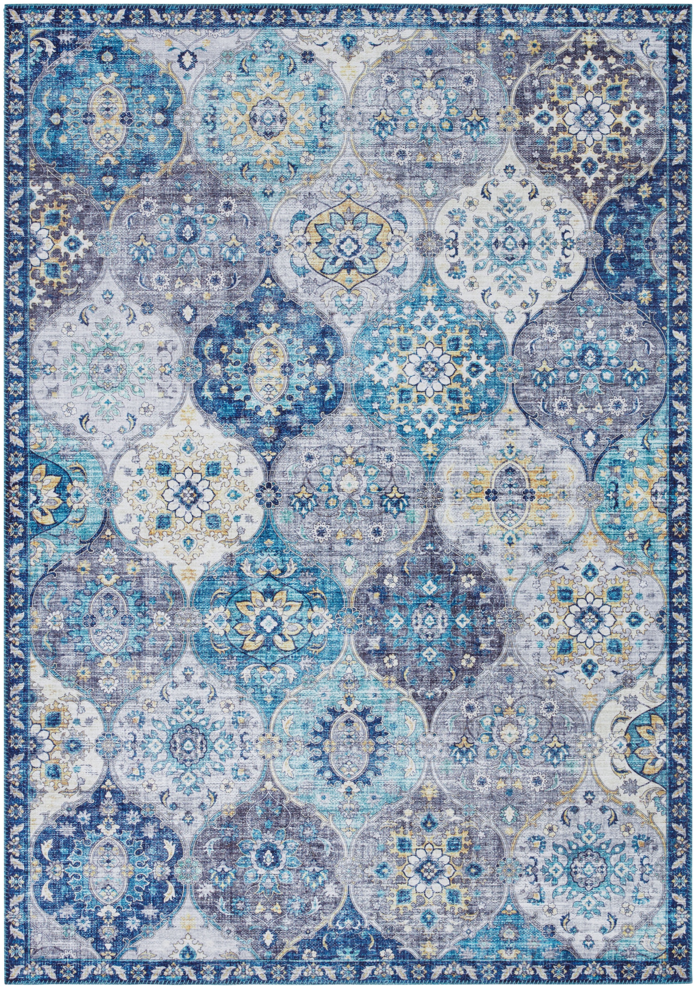 ELLE DECORATION Teppich »Kashmir Ghom«, rechteckig, 5 mm Höhe, Orientalisch günstig online kaufen