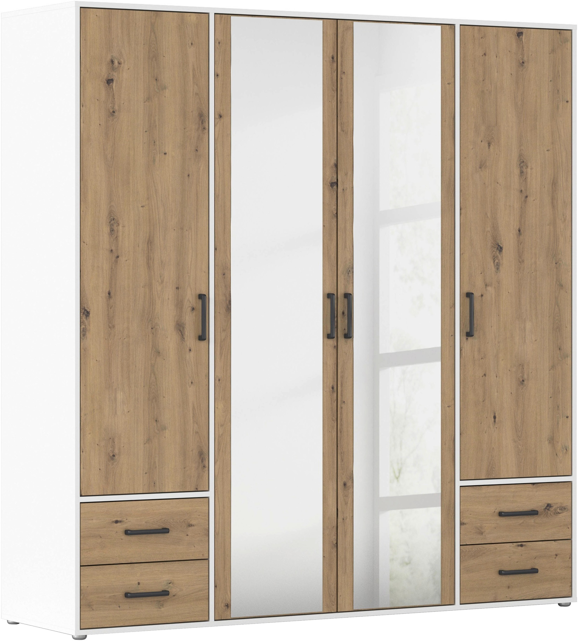 rauch Drehtürenschrank »Voyager«, (in 3 verschiedenen Ausstattungen BASIC/C günstig online kaufen