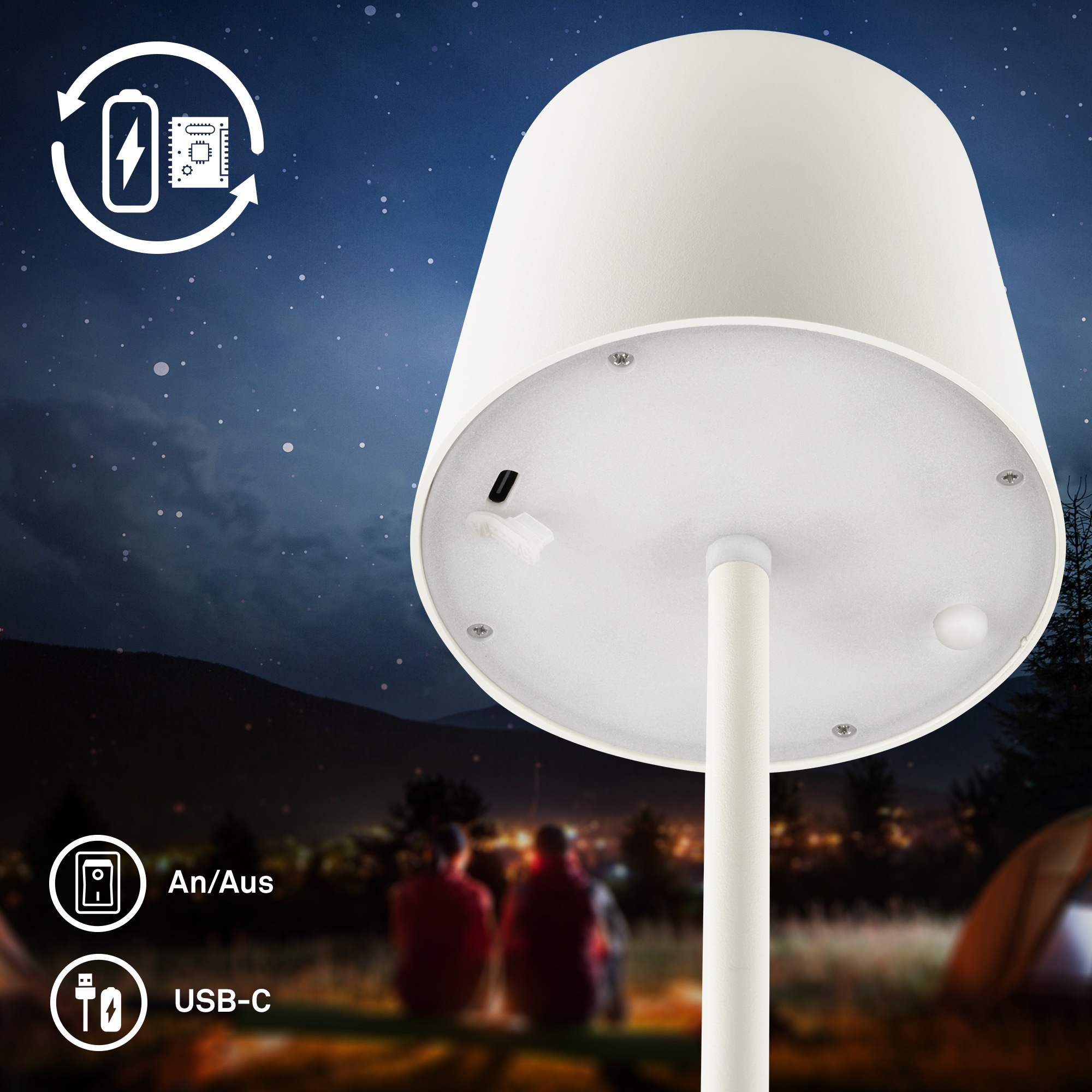 Briloner Leuchten LED Außen-Tischleuchte »BOTA 7708016«