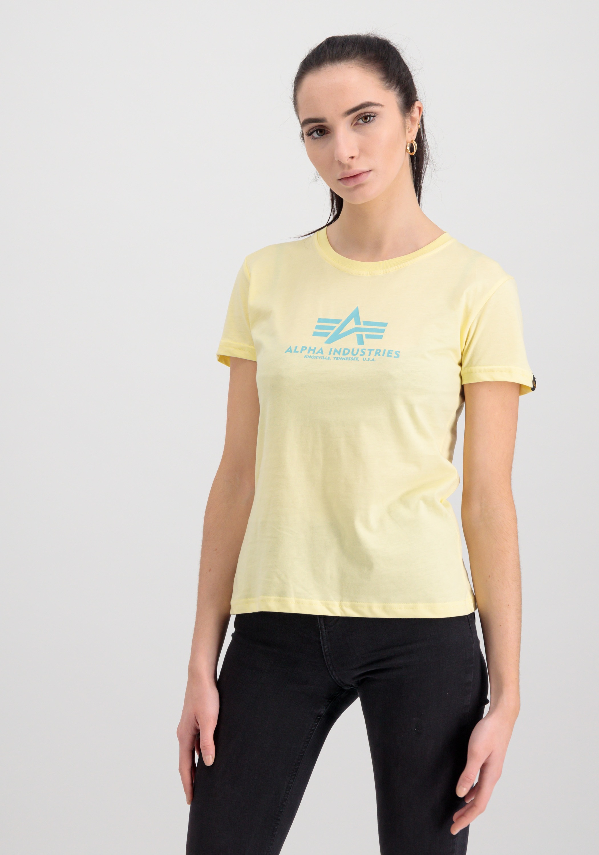 Alpha Industries T-Shirt »Alpha Industries Women - T-Shirts New Basic T-Shirt BL W«