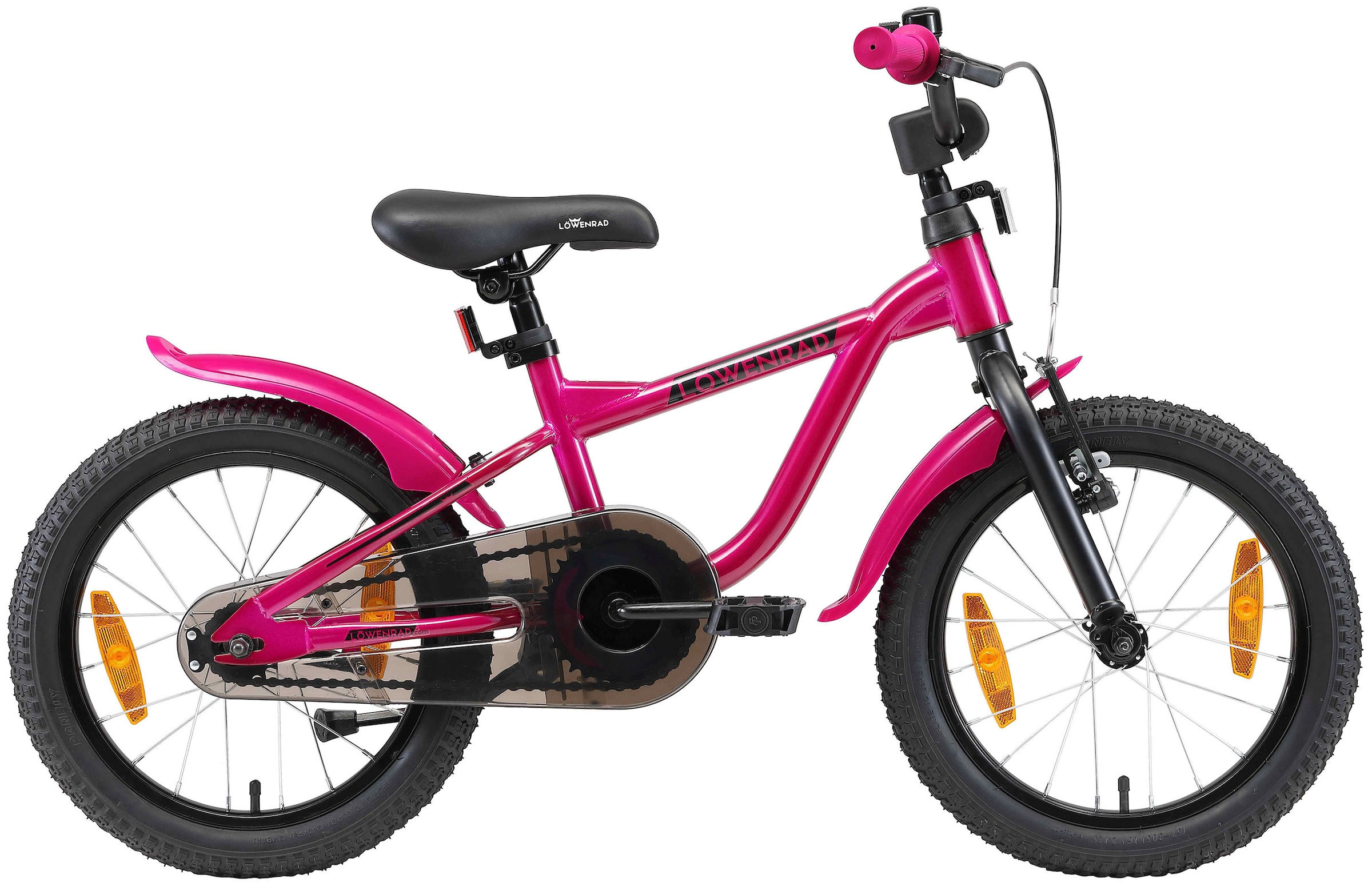 Kinderfahrrad, 1 Gang lila 16 Zoll (40,64 cm) 23 cm – 16 Zoll (40,64 cm)