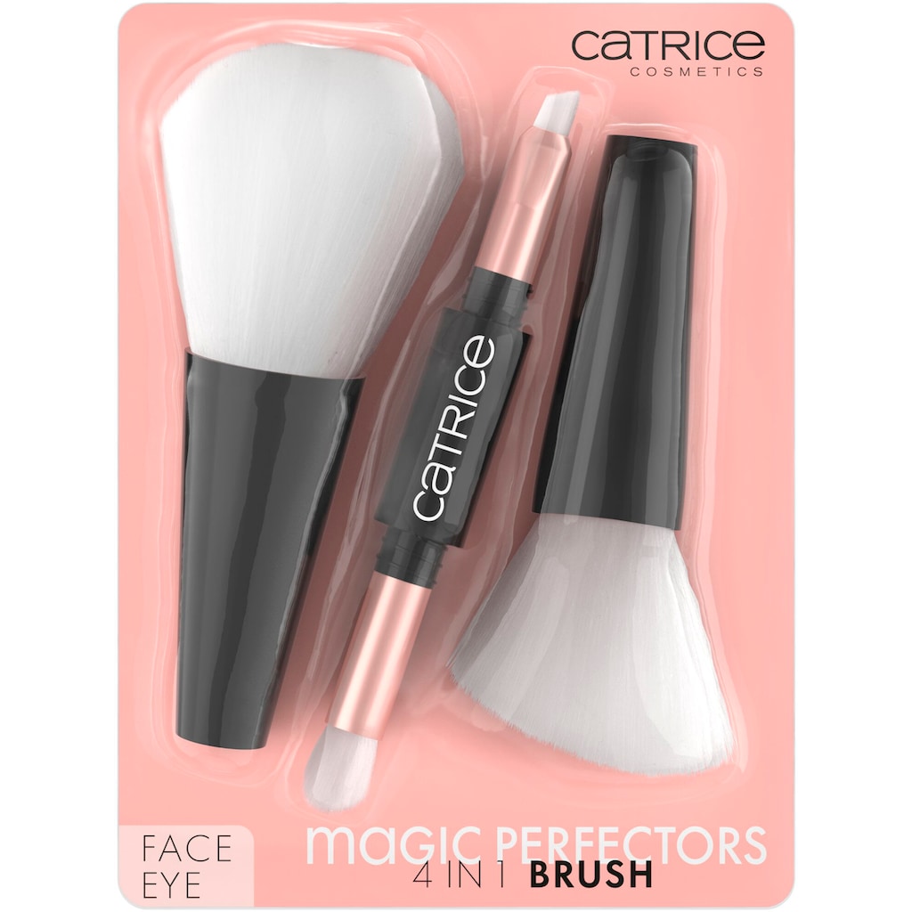 Catrice Kosmetikpinsel-Set »Magic Perfectors 4 in 1 Brush«, (Set, 3 tlg.)