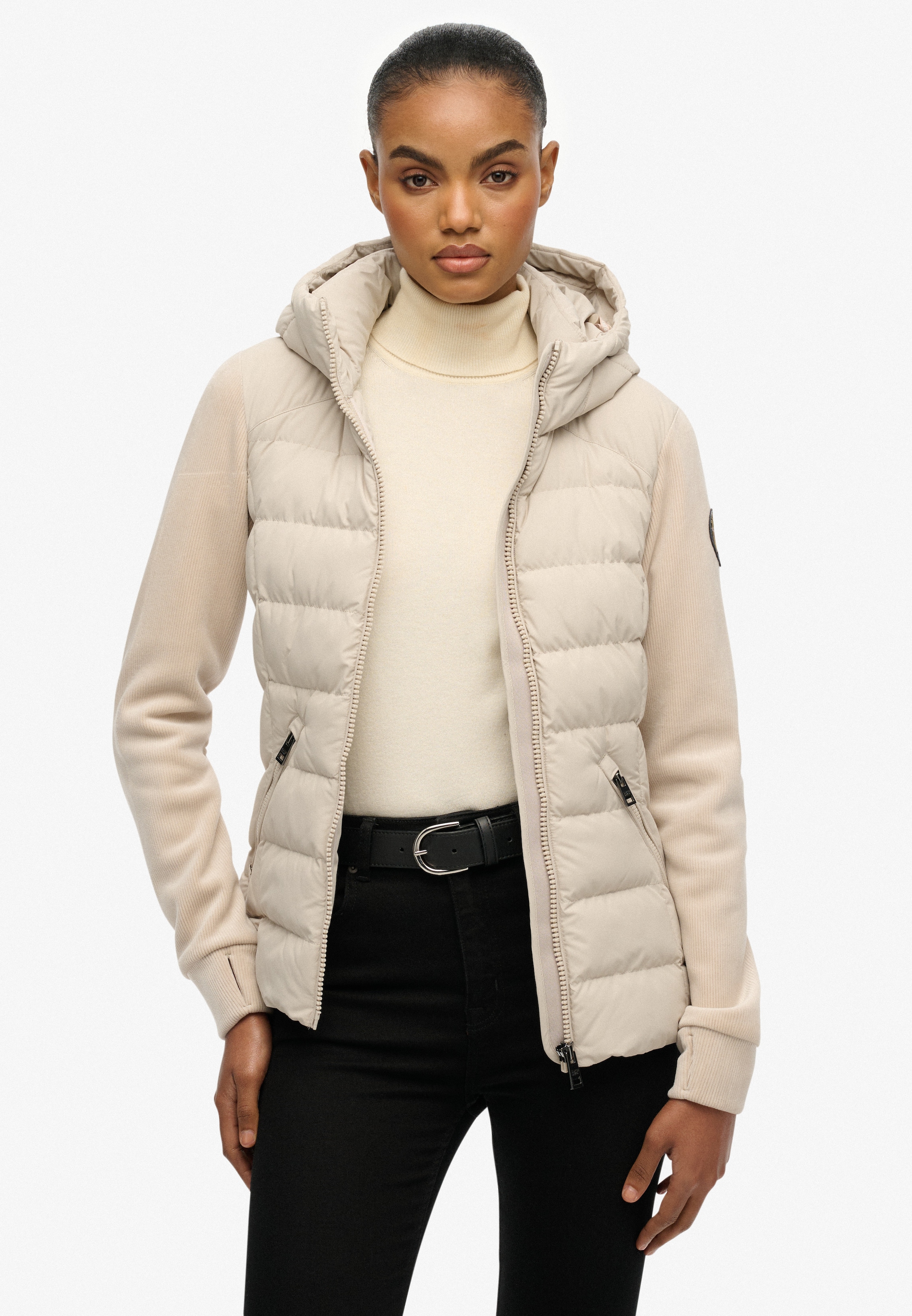 Superdry Steppjacke »HOODED FUJI STORM JACKET« mit Kapuze