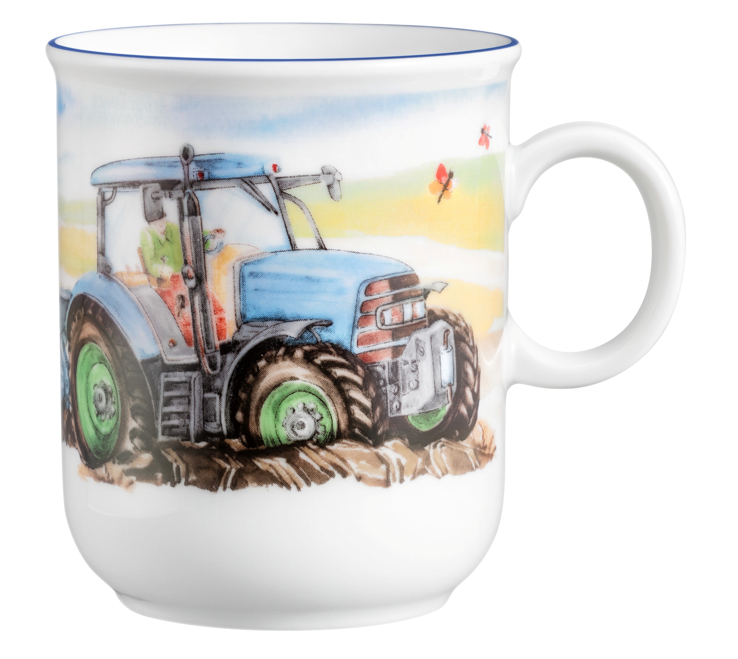 Seltmann Weiden Becher »Compact, Mein Traktor«, (1 tlg.), Becher mit Henkel günstig online kaufen