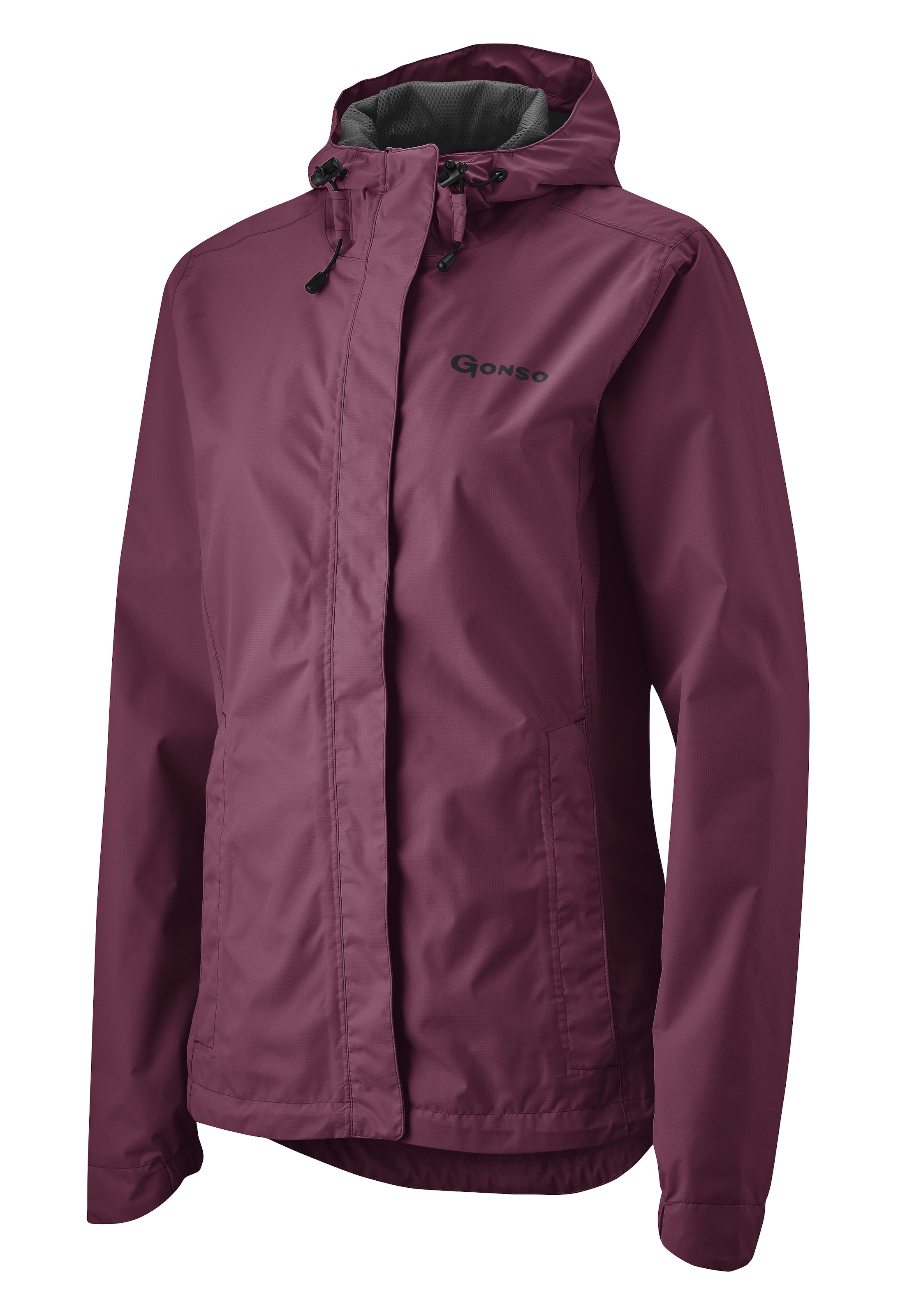 Gonso Fahrradjacke »Sura Light«, Damen Regenjacke wind- und wasserdicht, Radjacke mit Kapuze