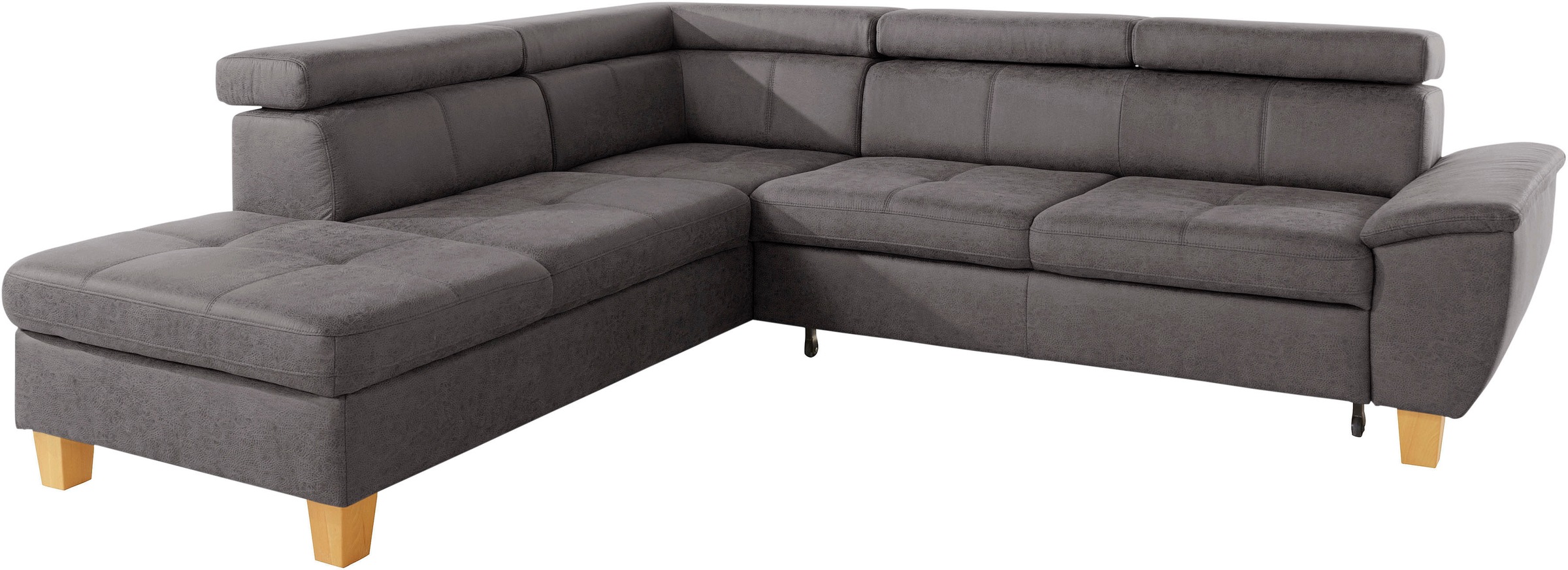 exxpo - sofa fashion Ecksofa »Enya, hoher Sitzkomfort, Breite 266cm, bequem günstig online kaufen