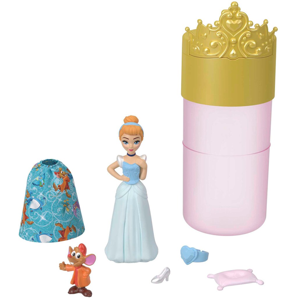 Mattel® Anziehpuppe »Disney Prinzessin, Color Reveal-Puppen, Freundschaft-Serie«